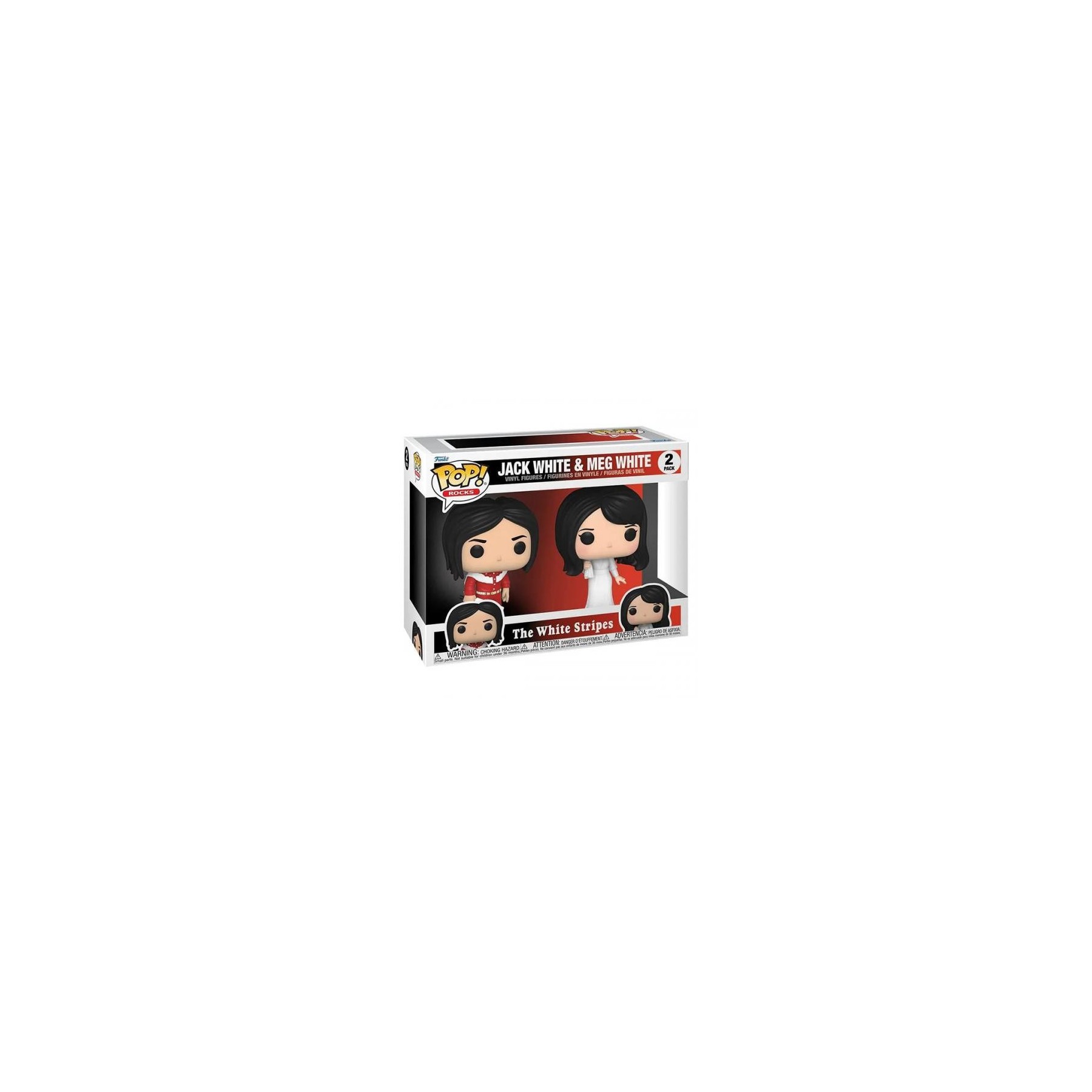 Funko POP! The White Stripes: Jack White & Meg White 2PK