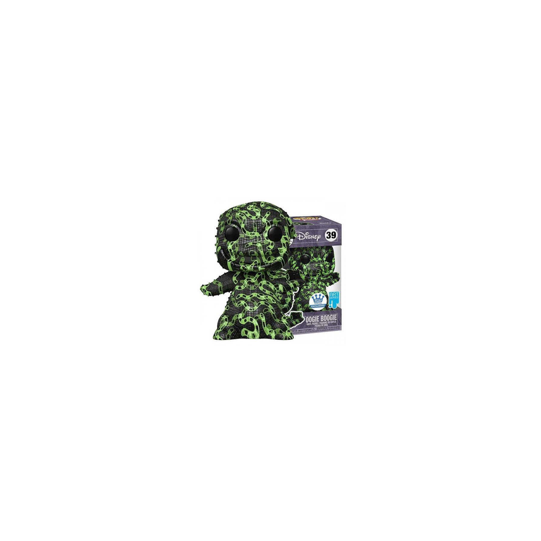 Funko POP! Disney TNBC: Oogie Boogie (39) Art Series EXM