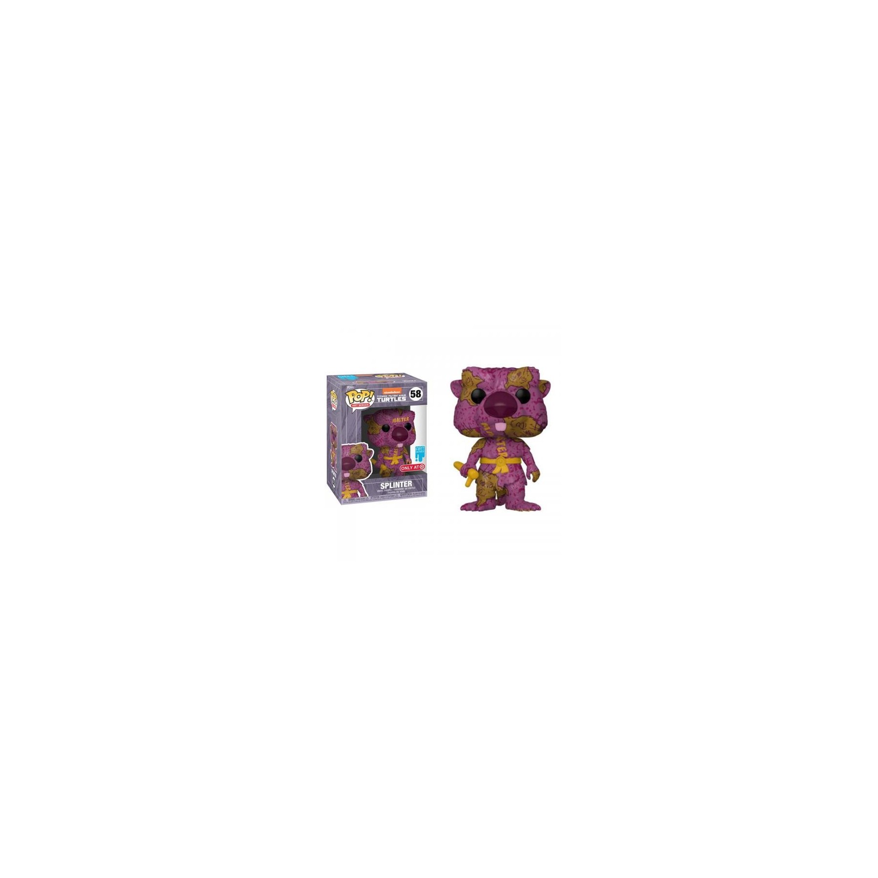 Funko POP! TMNT: Splinter (58) Art Series EXM
