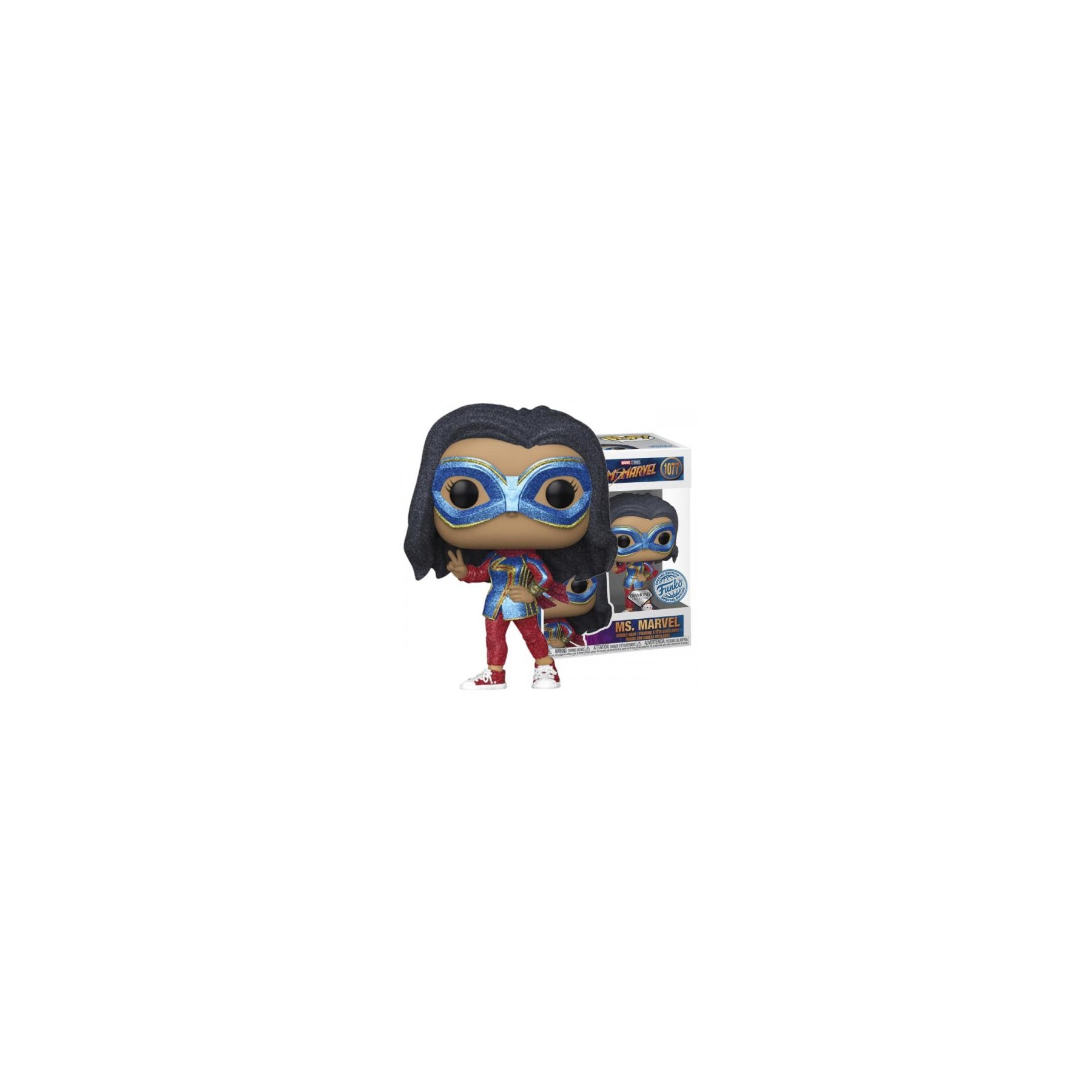 Funko POP! Marvel Ms. Marvel: Ms. Marvel (1077) EXM DGLT