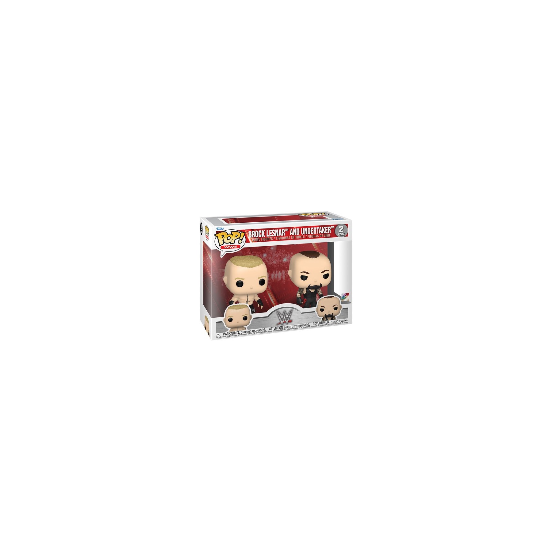 Funko POP! Moment - WWE Brock Lesnar/Undertaker (2pk)