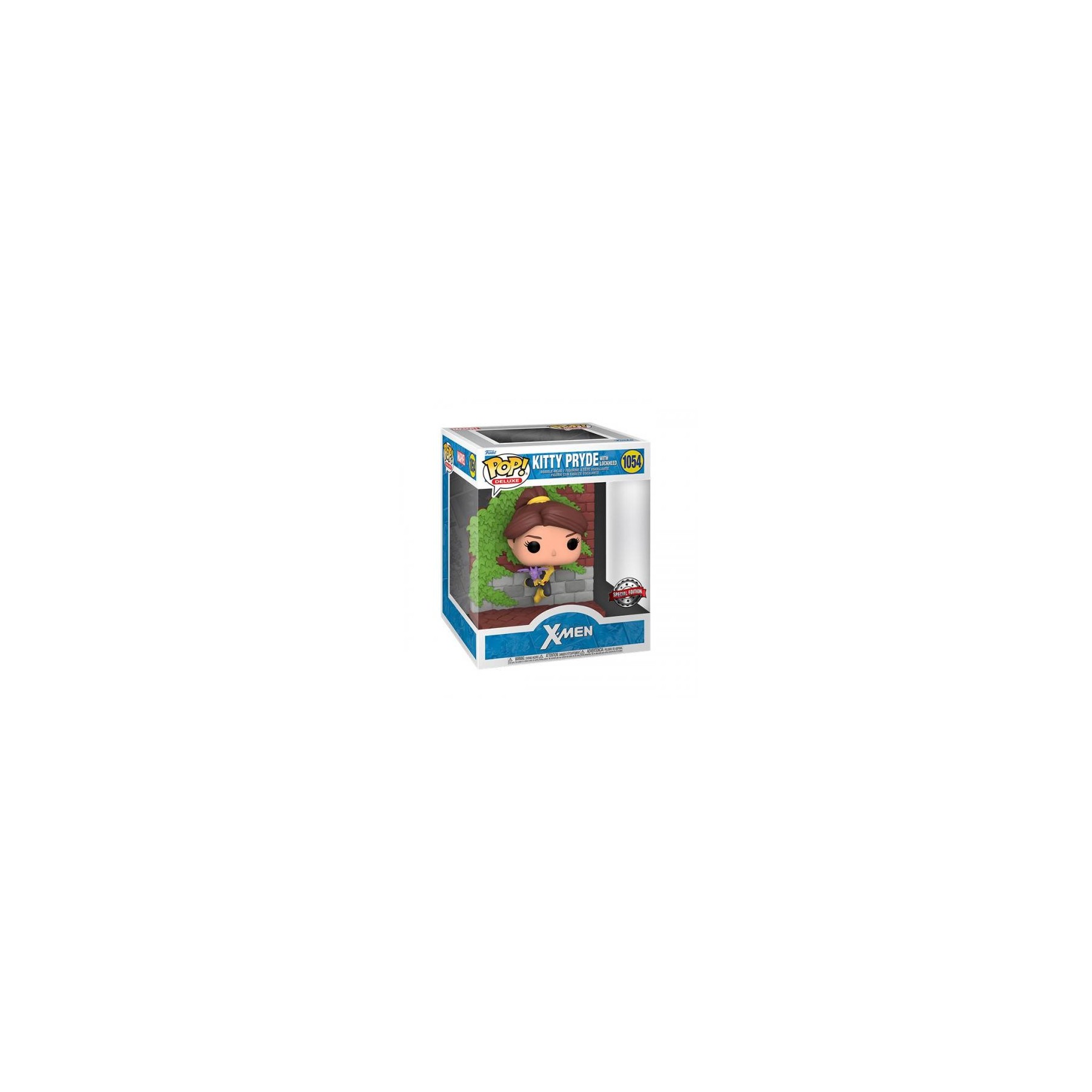 Funko POP! X-Men: Kitty Pryde w/Lockheed (1054) EXM DLX