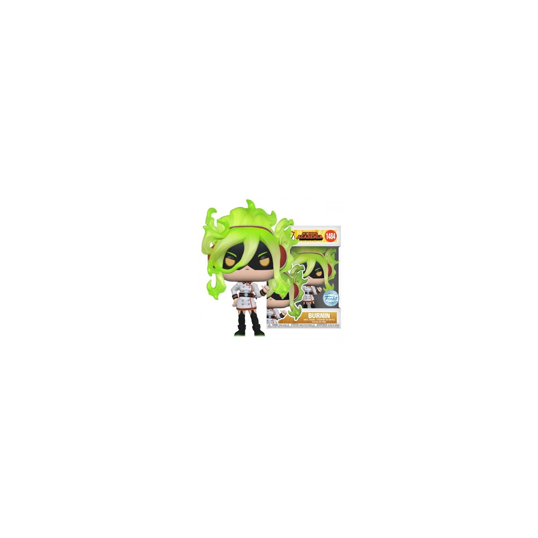Funko POP! My Hero Academia: Burnin (1484) EXM (fk6)
