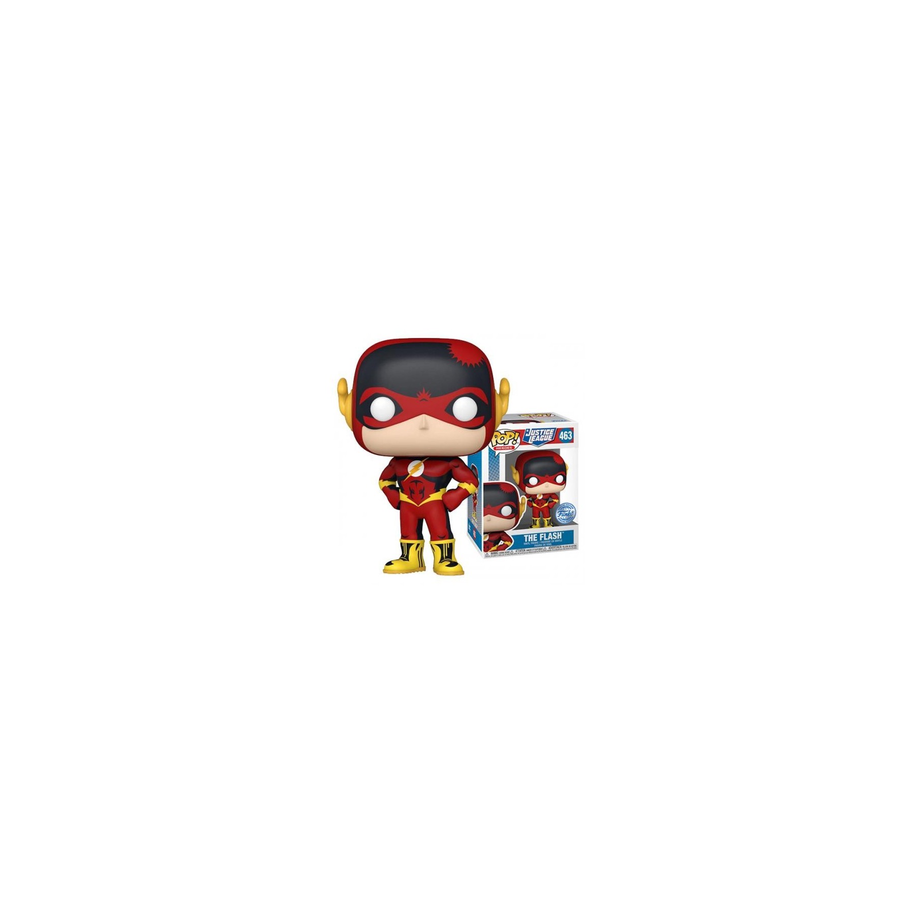 Funko POP! Justice League: The Flash (463) EXM (fk0)