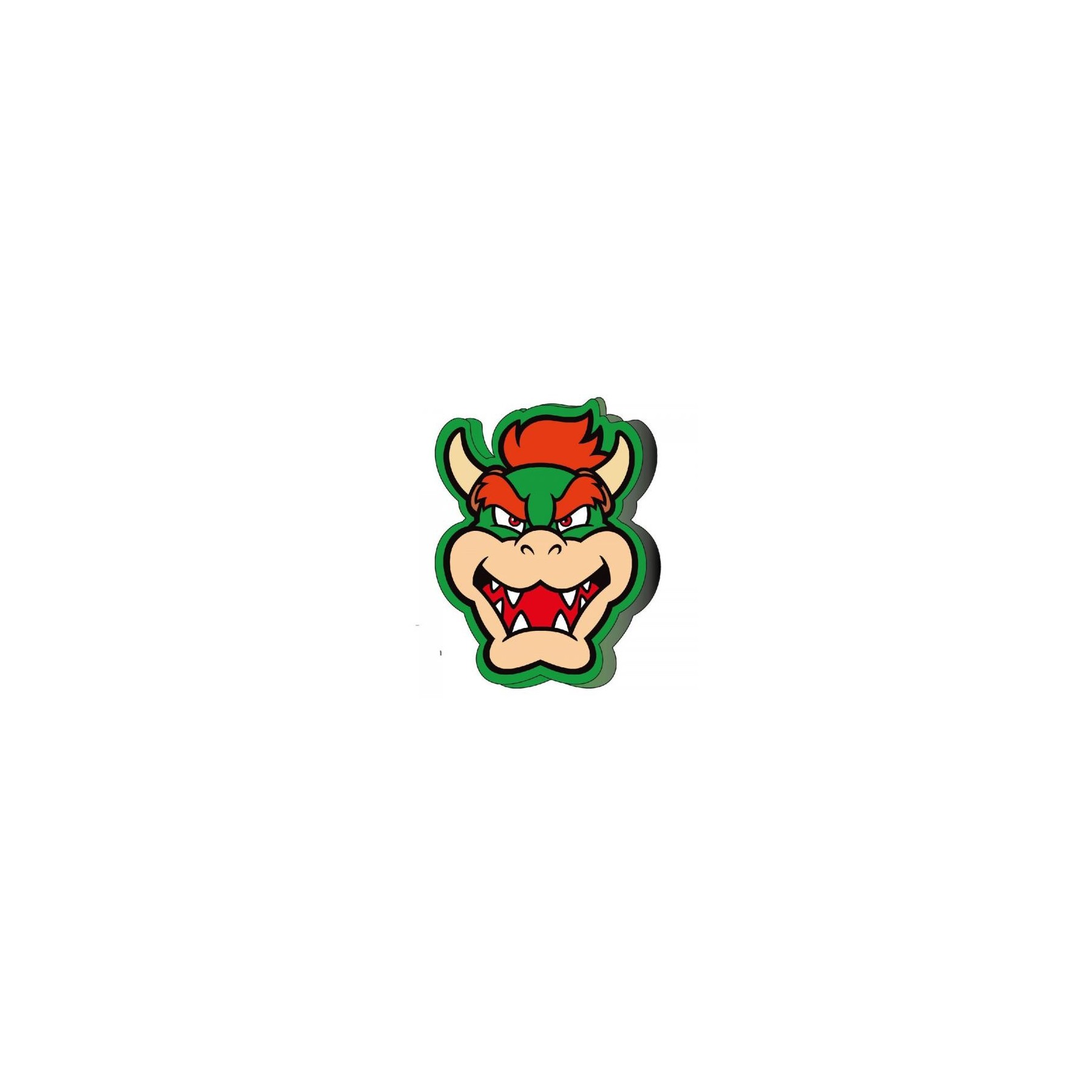 Cuscino Super Mario Bros Bowser 3D 40cm