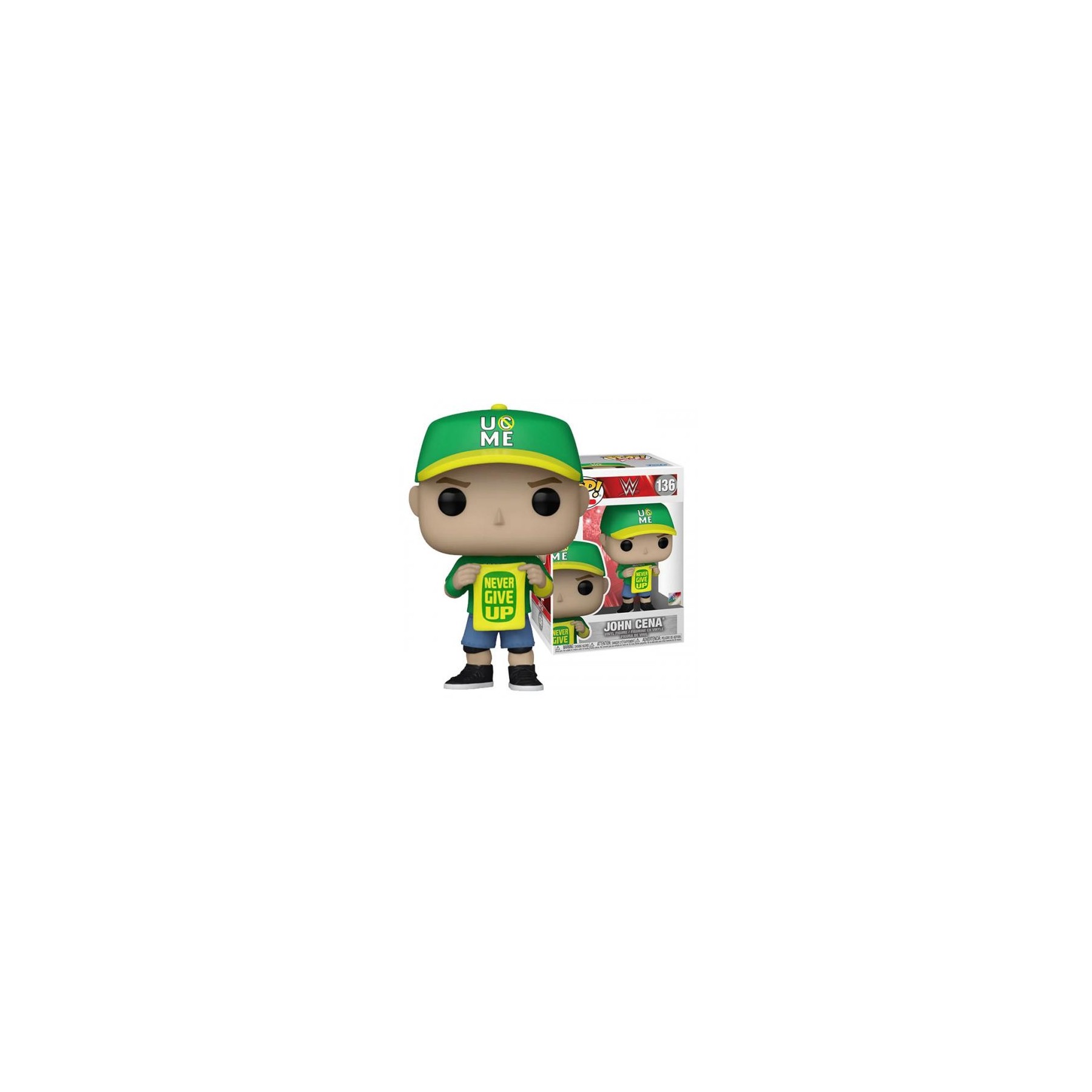Funko POP! WWE S20: John Cena (Never Give Up) (136)