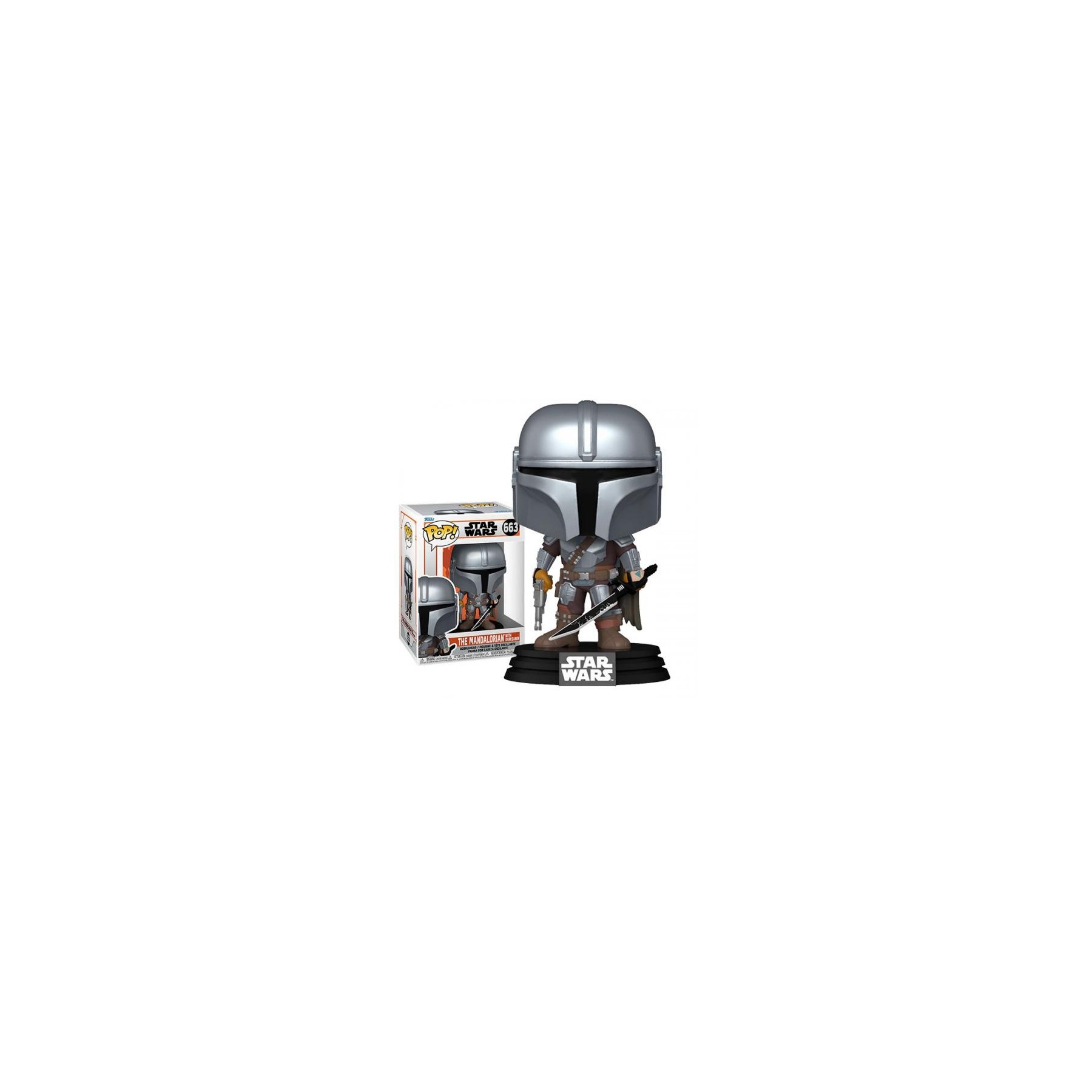 Funko POP! Star Wars: The Mandalorian w/Darksaber (663)