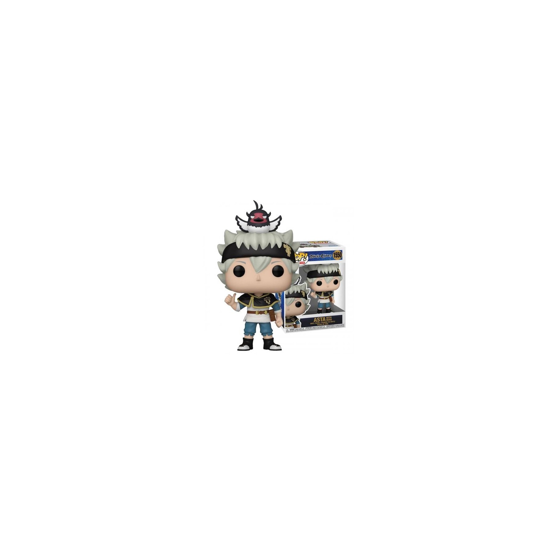 Funko POP! Black Clover: Asta w/Nero (1550)