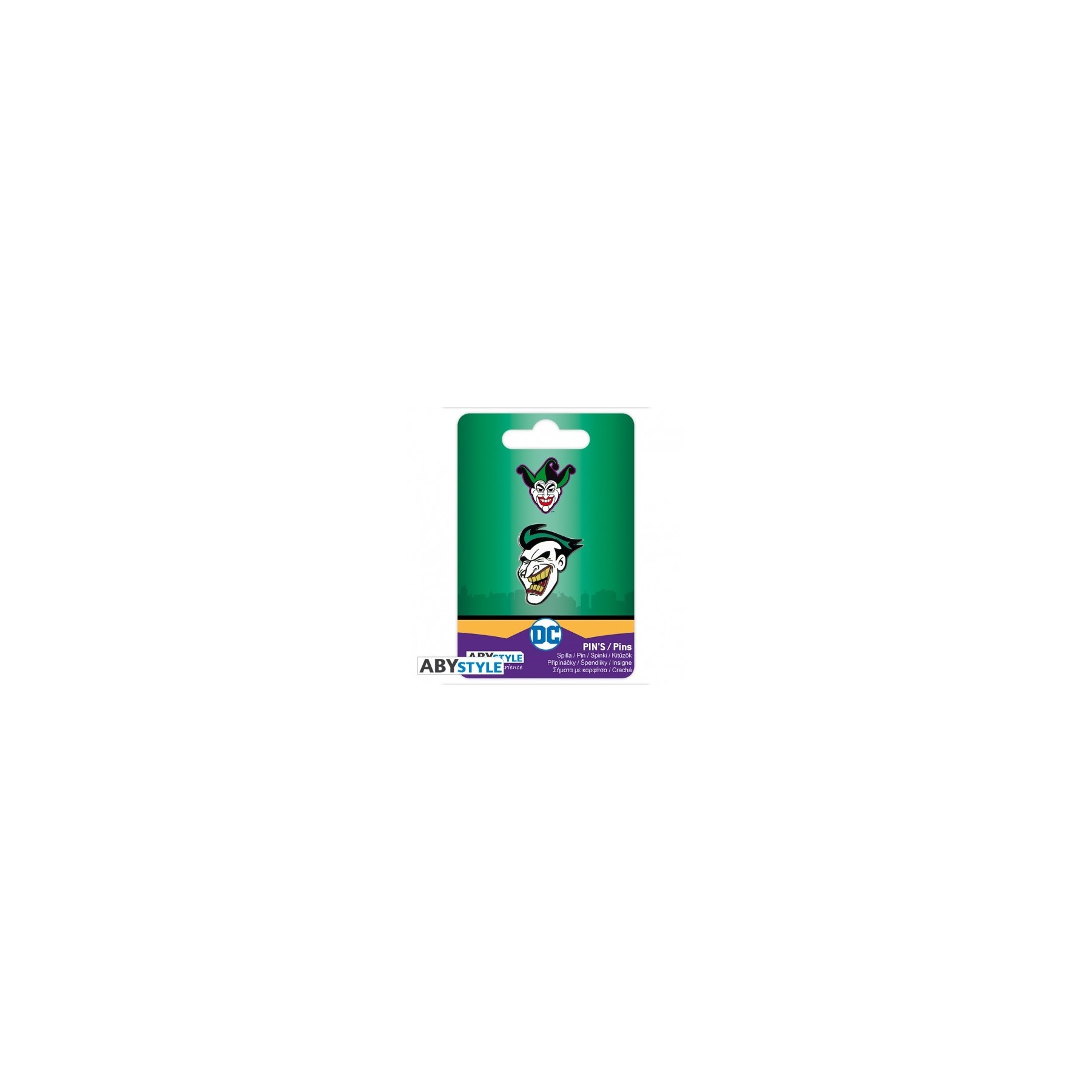 DC Comics Pin Spilla Badge: Joker 3cm