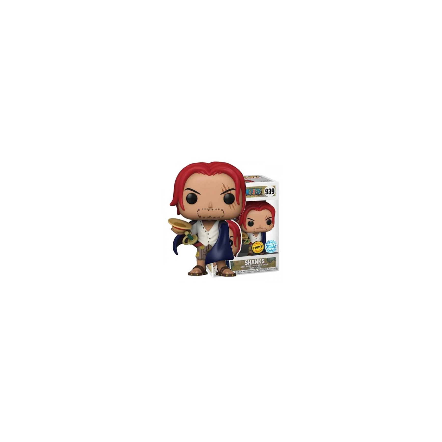 Funko POP! One Piece: Shanks (939) CHASE EXM