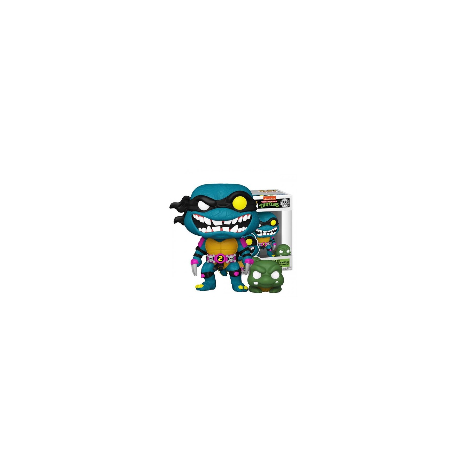 Funko POP! TMNT: Slash  w/Pre-mutated Turtle Slash (1558)