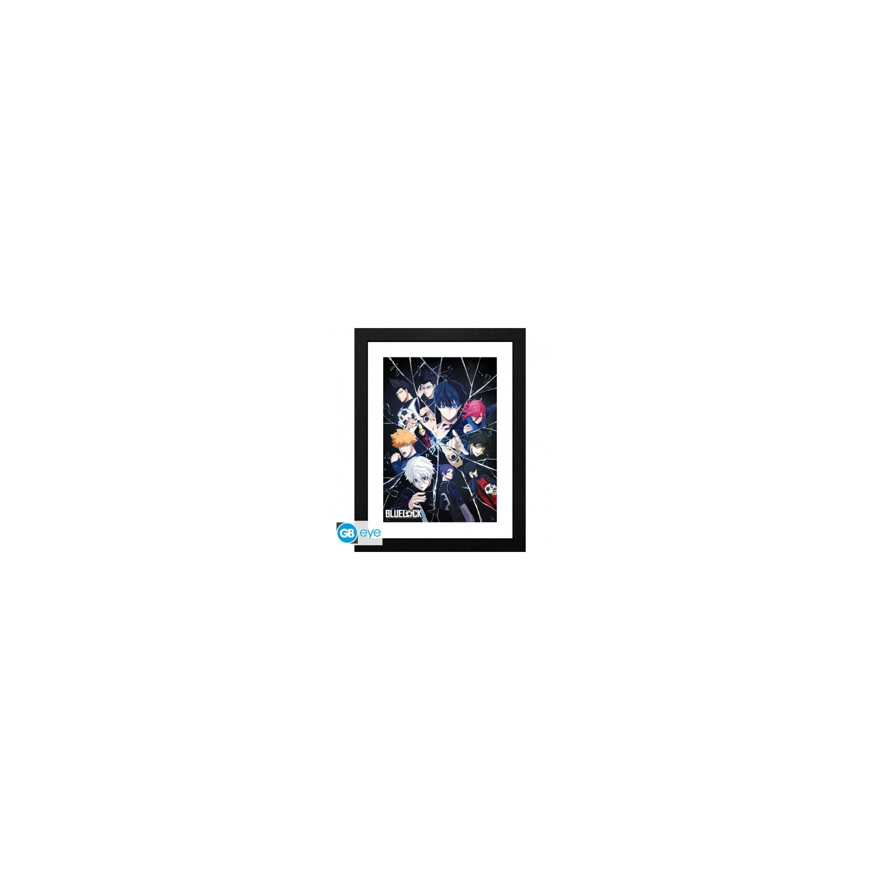Blue Lock Framed Print: Prodigies 30x40cm