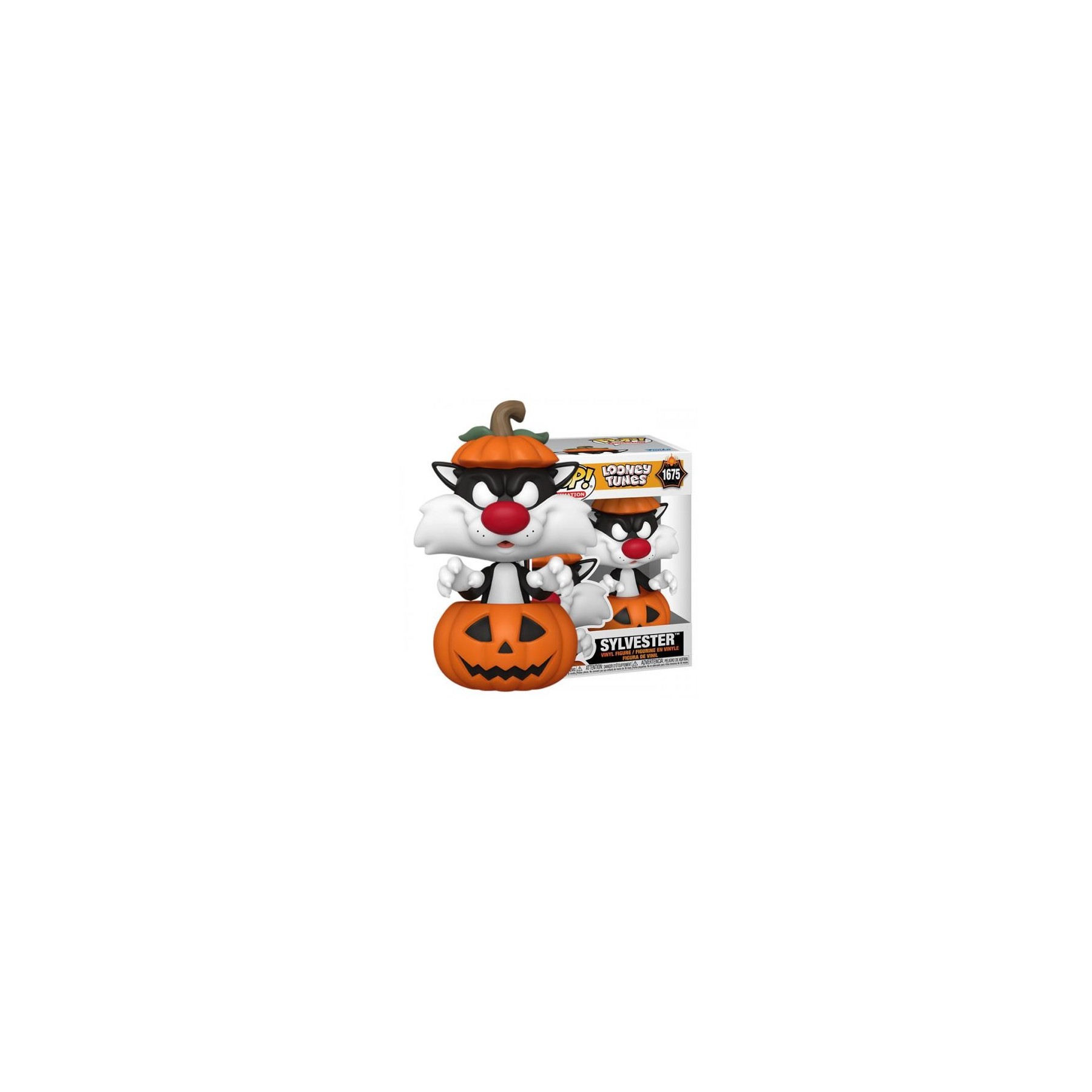 Funko POP! Looney Tunes: Sylvester w/Pumpkin (1675)