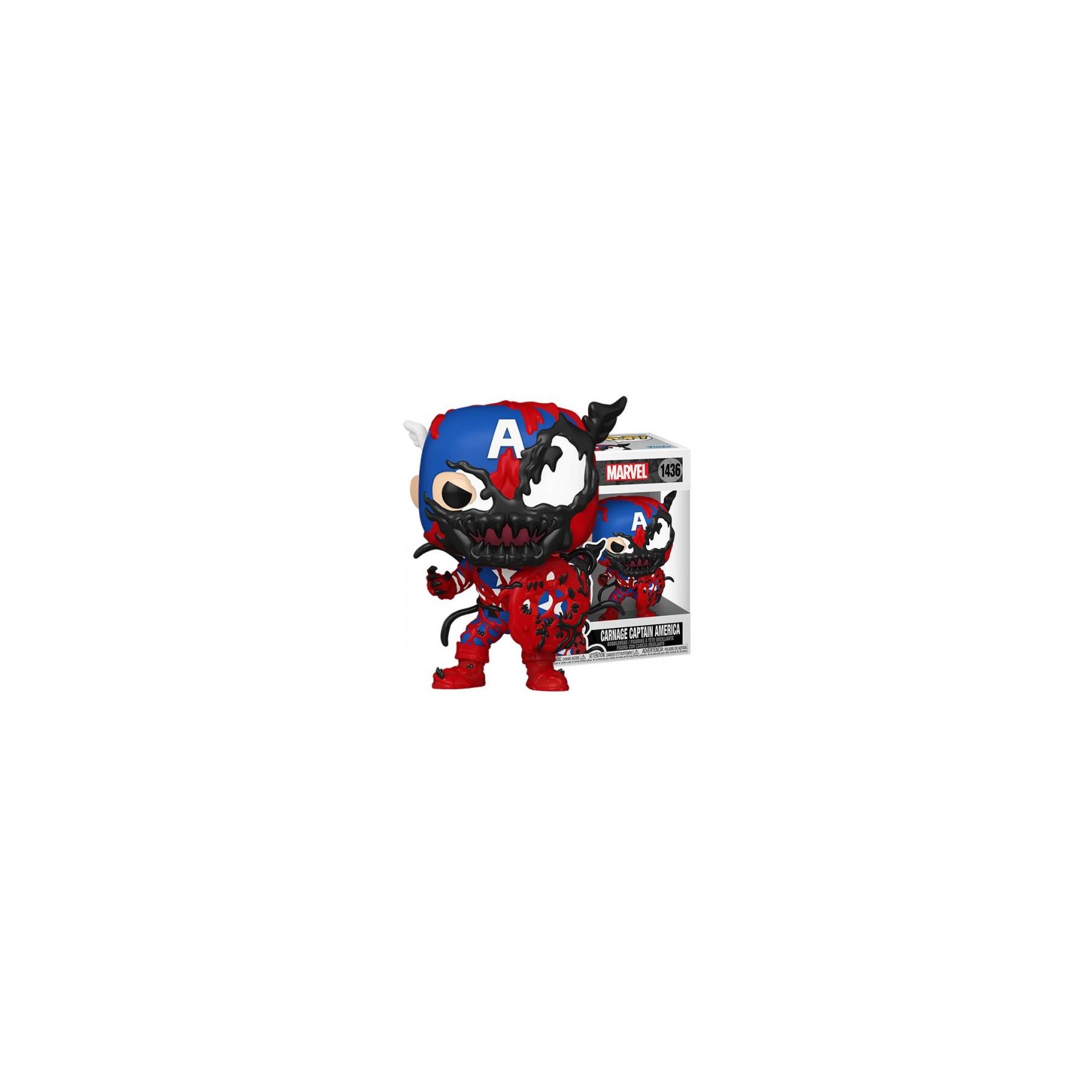 Funko POP! Marvel: Carnage Captain America (1436)