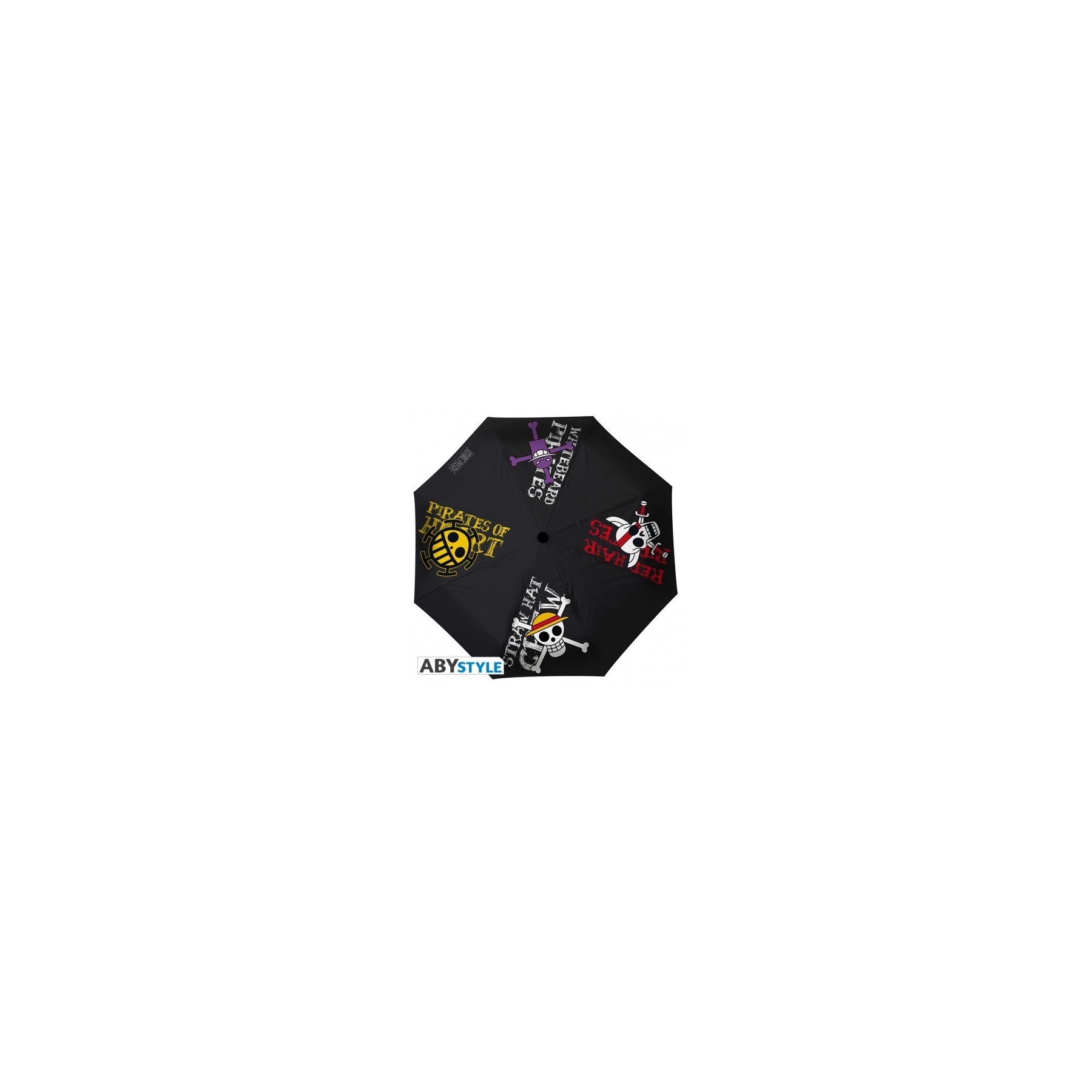 One Piece Ombrello: Pirates Emblems 96cm
