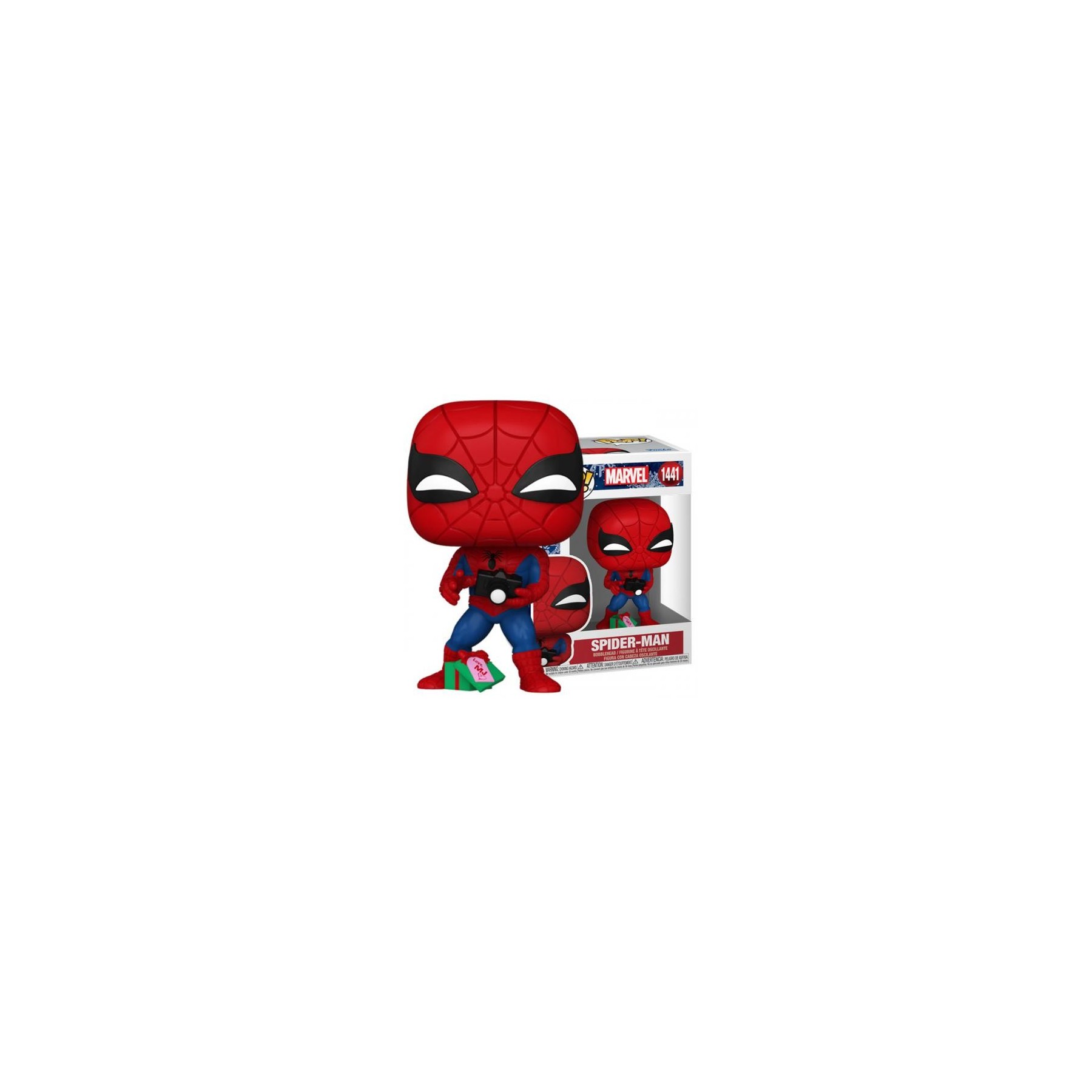 Funko POP! Marvel Holiday: Spider-Man w/Open Gift (1439)