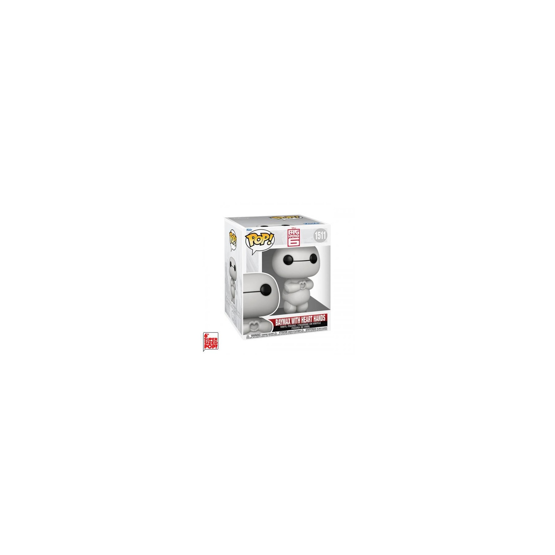 Funko POP! Big Hero 6: Baymax (Heart Hands) (1511) DLX
