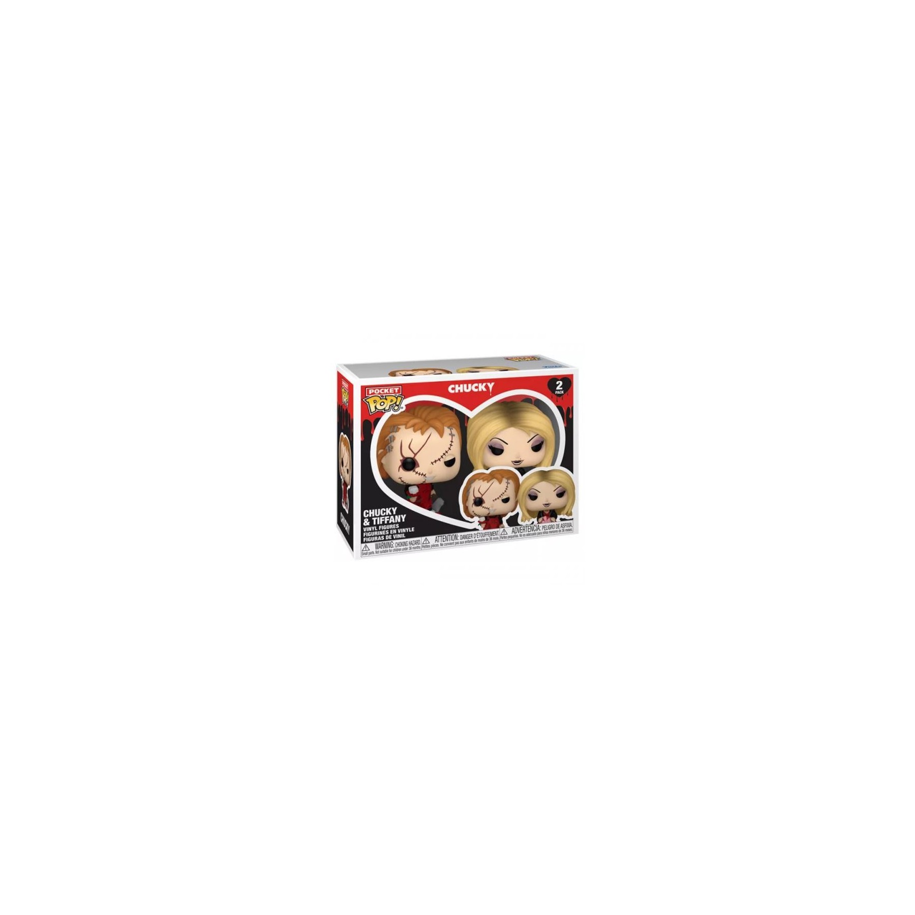 Funko POP! Pocket Chucky: Chucky & Tiffany 2PK