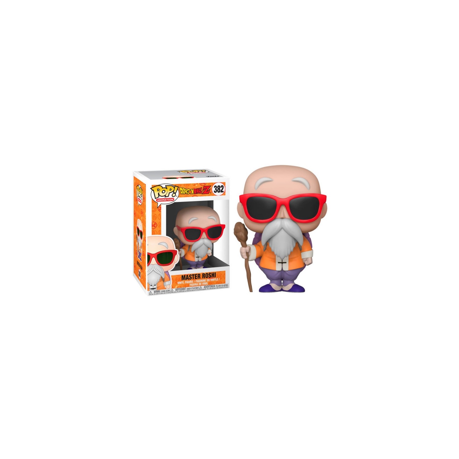 Figura Funko Pop Dragonball Z Gohan Master Roshi With Staff