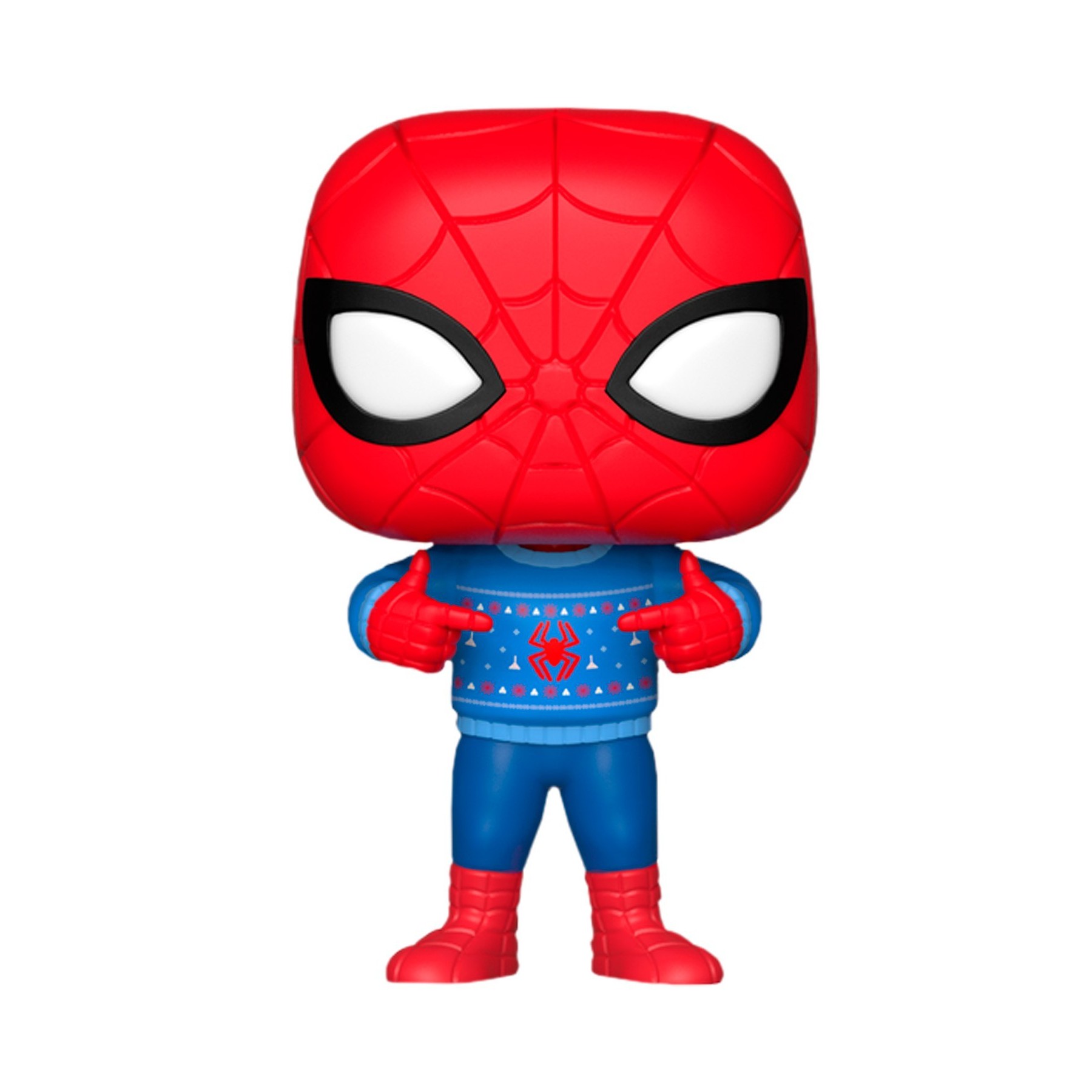 Figura Pop Marvel Holiday Spider-Man With Ugly Sweater
