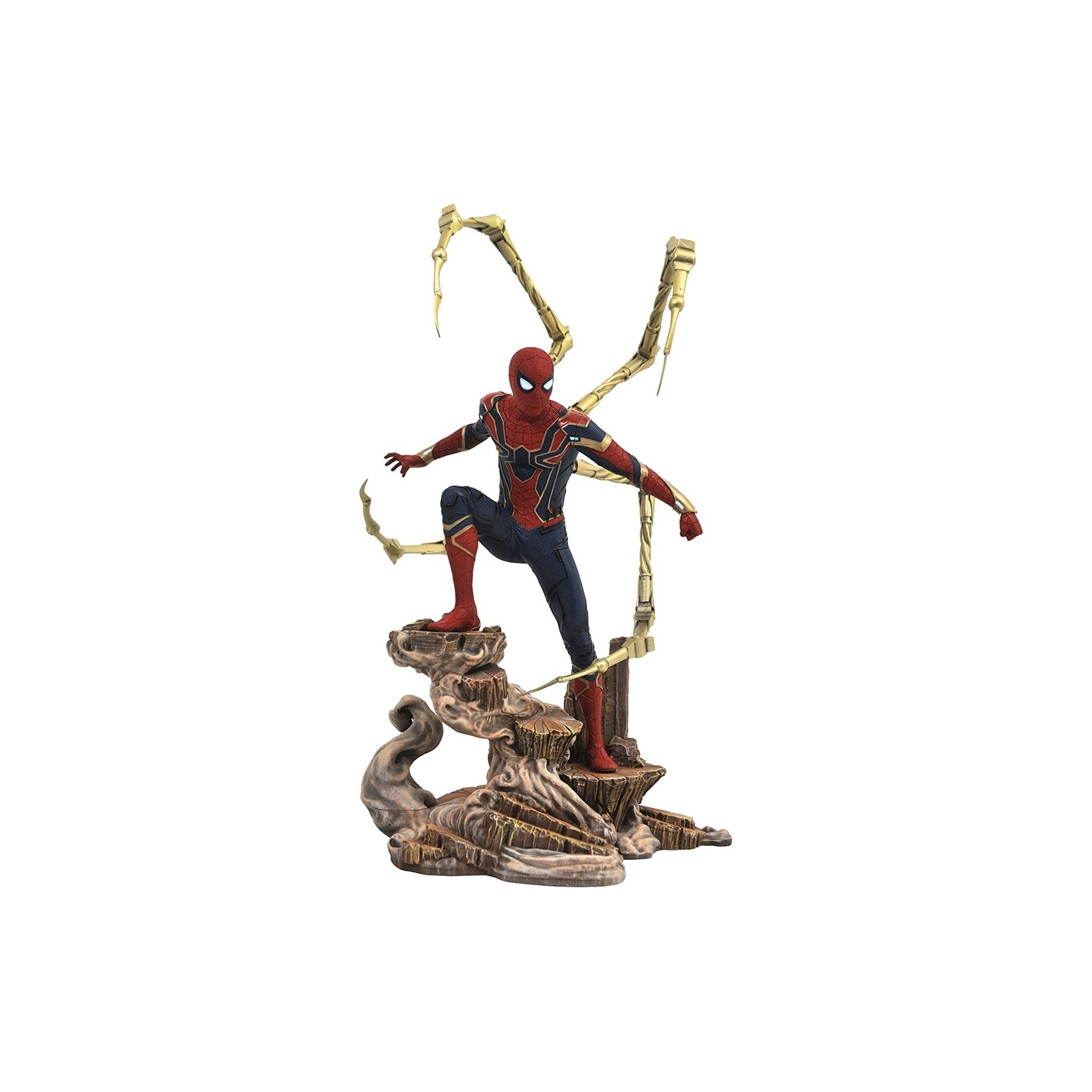 Figura Diorama Iron Spiderman Avengers Infinity War Marvel 2