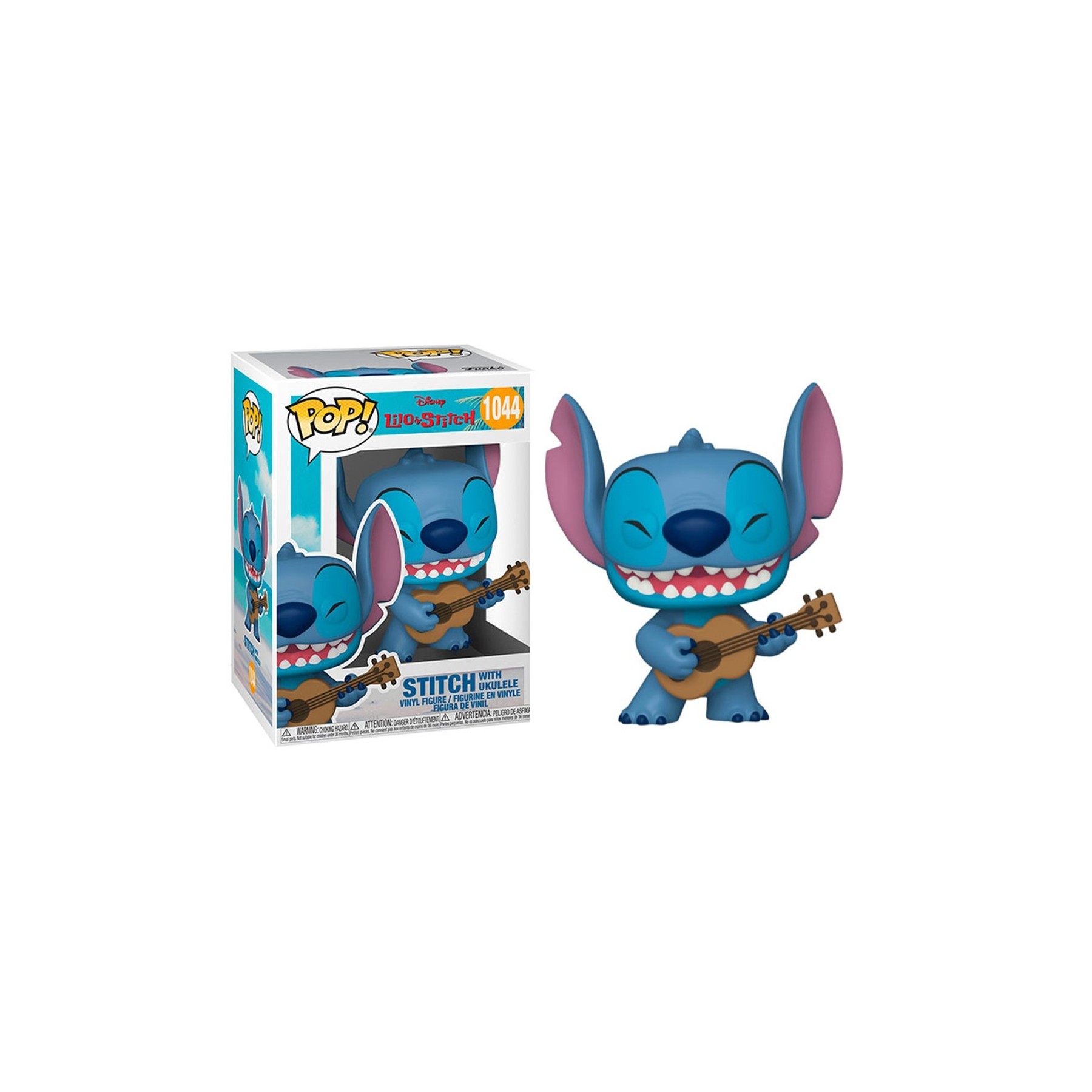 Figura Pop Disney Lilo And Stitch Stitch With Ukelele