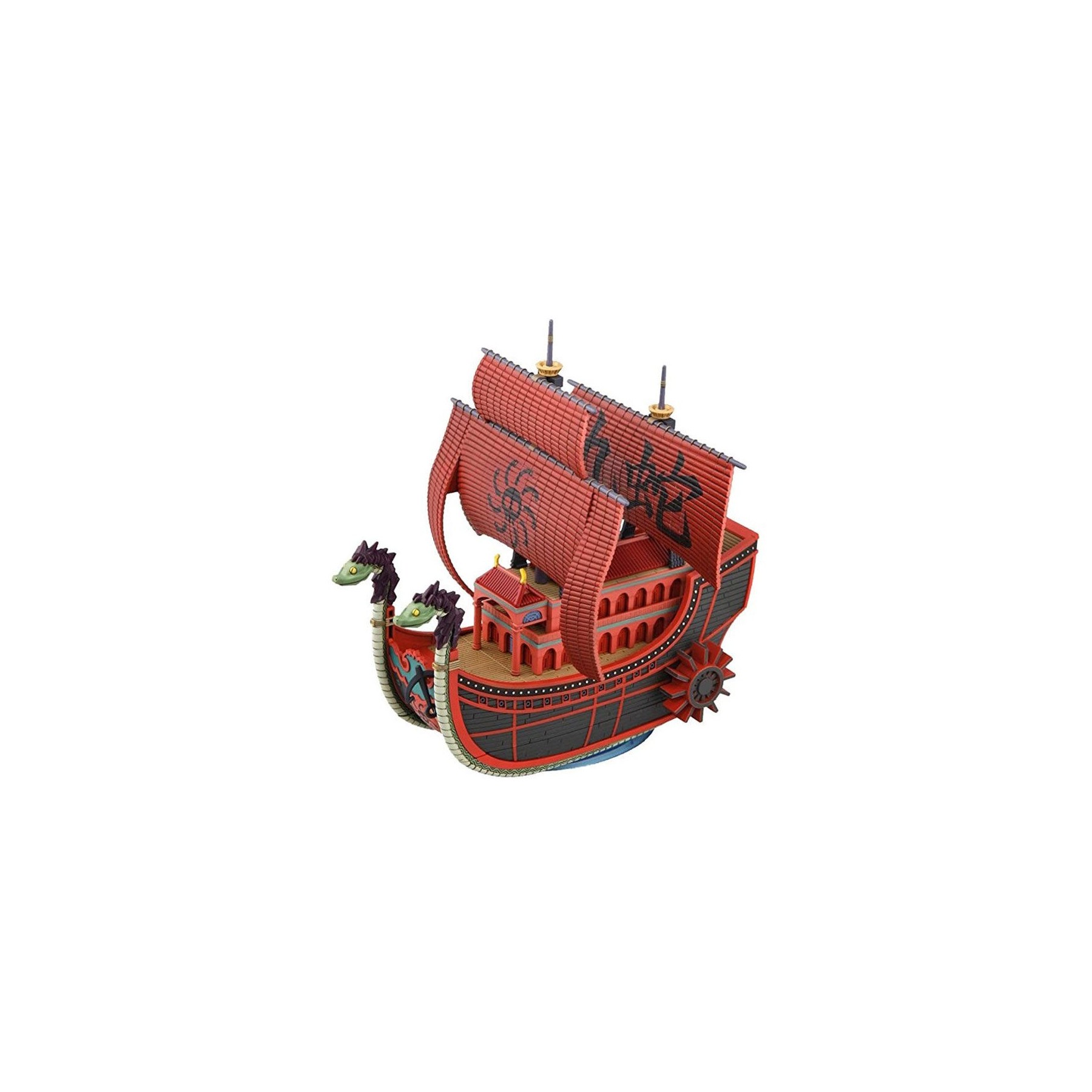 Figura Model Kit Nine Snake Kuja Pirate Ship One Piece 15Cm