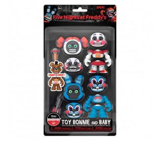 Bister 2 Figuras Snaps! Five Nights At Freddys Toy Bonnie An