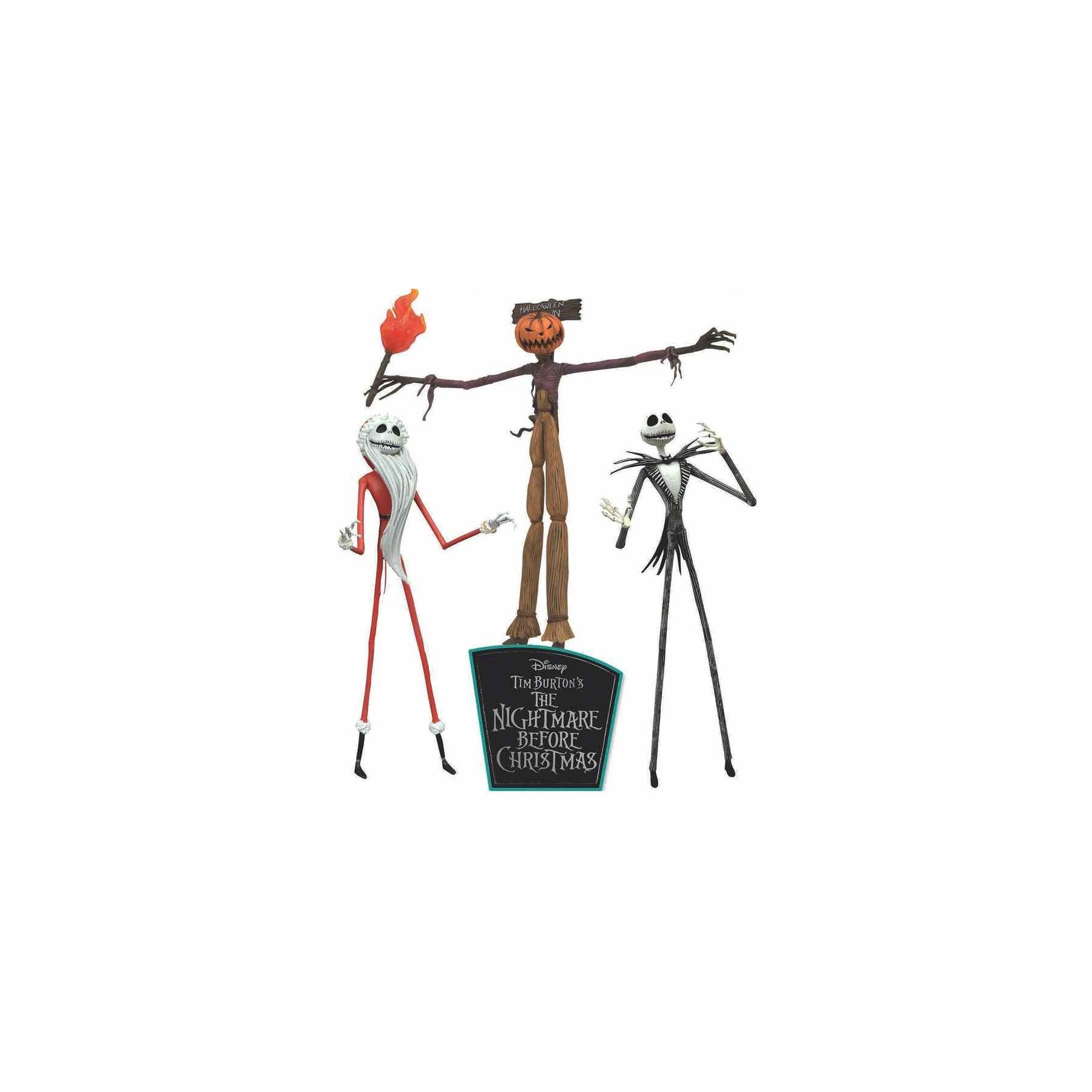 Surtido Pack 3 Figuras Diamond Select Toys Disney Nightmare