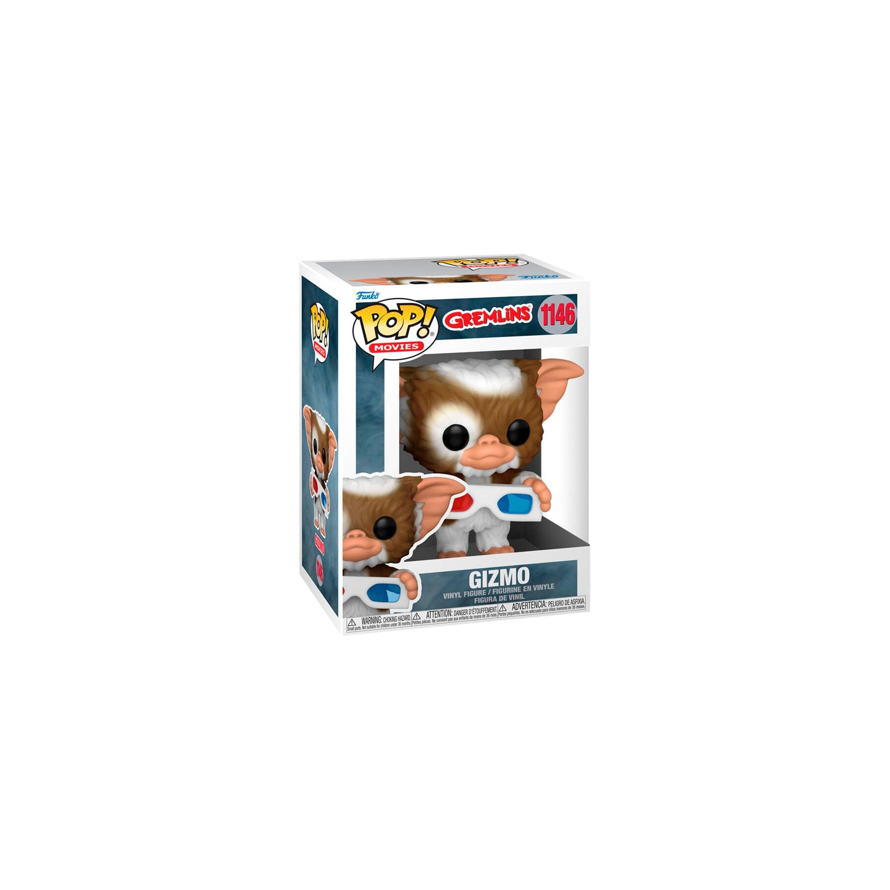 Figura Pop Gremlins Gizmo With 3D Glasses