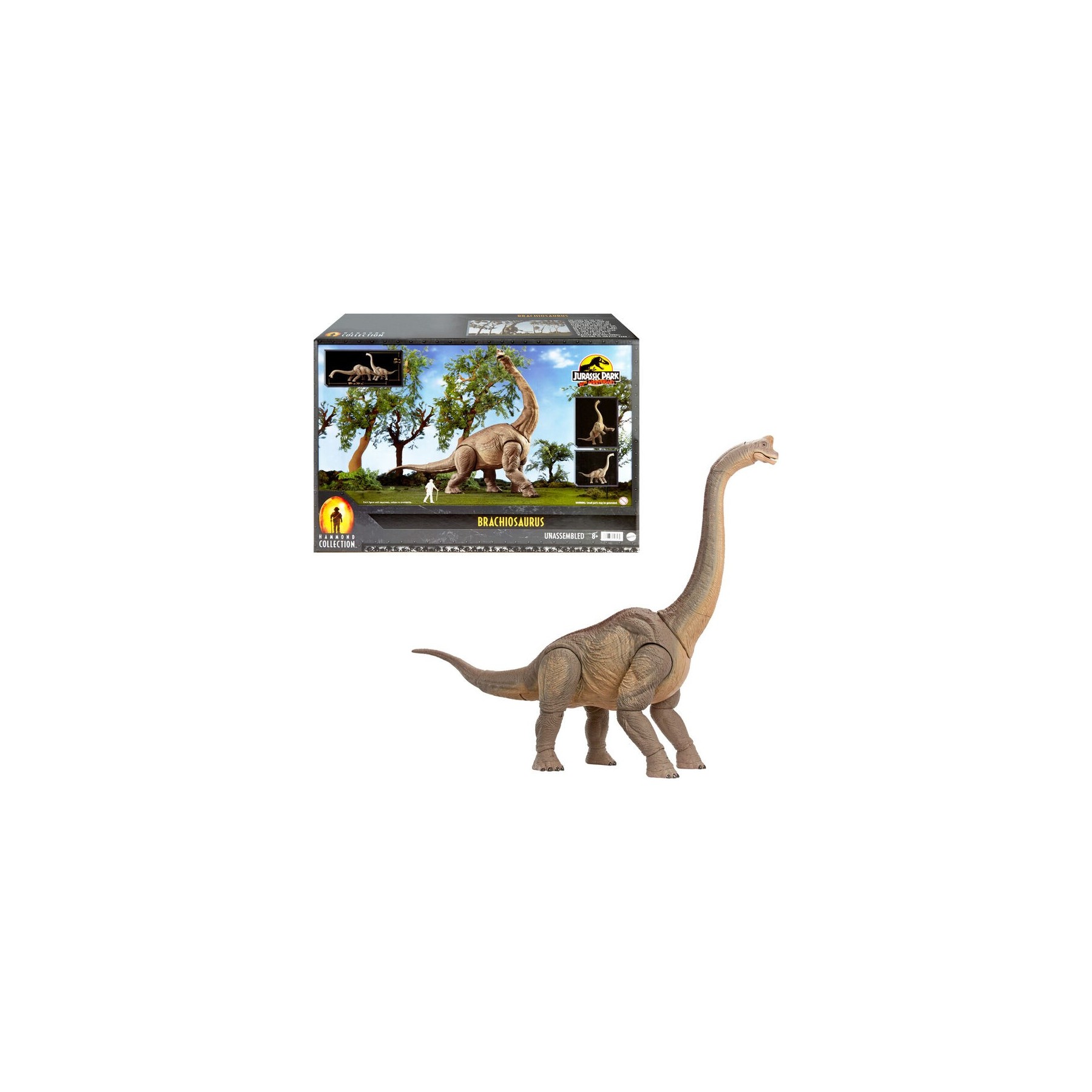 Figura Braquiosaurio Hammond Collection Jurassic Park 81Cm