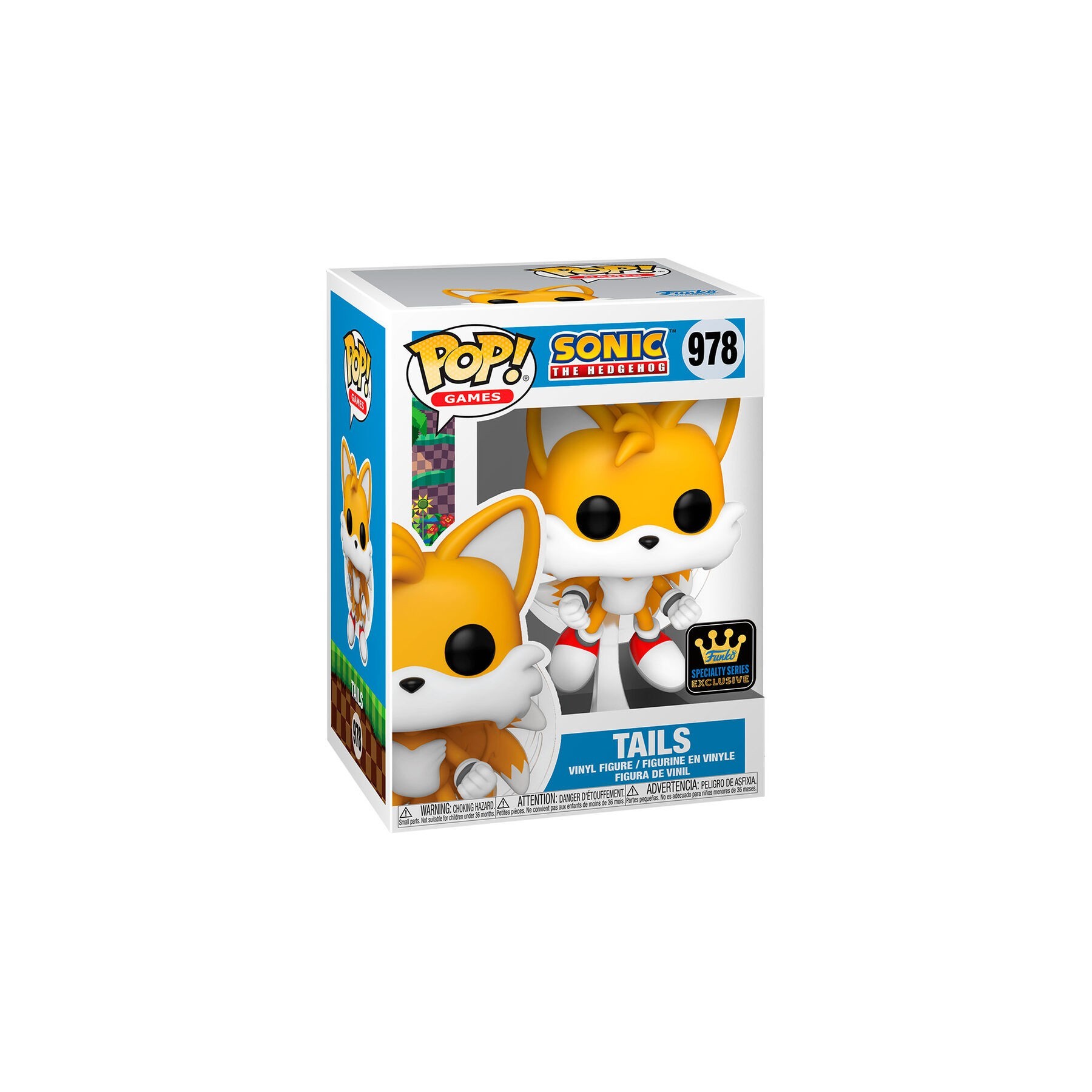 Figura Pop Sonic The Hedgehog Tails Exclusive