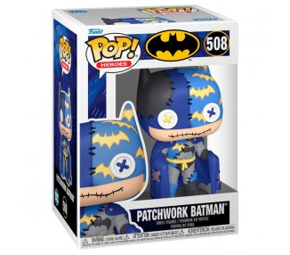 Figura Pop Dc Comics Patchwork Batman
