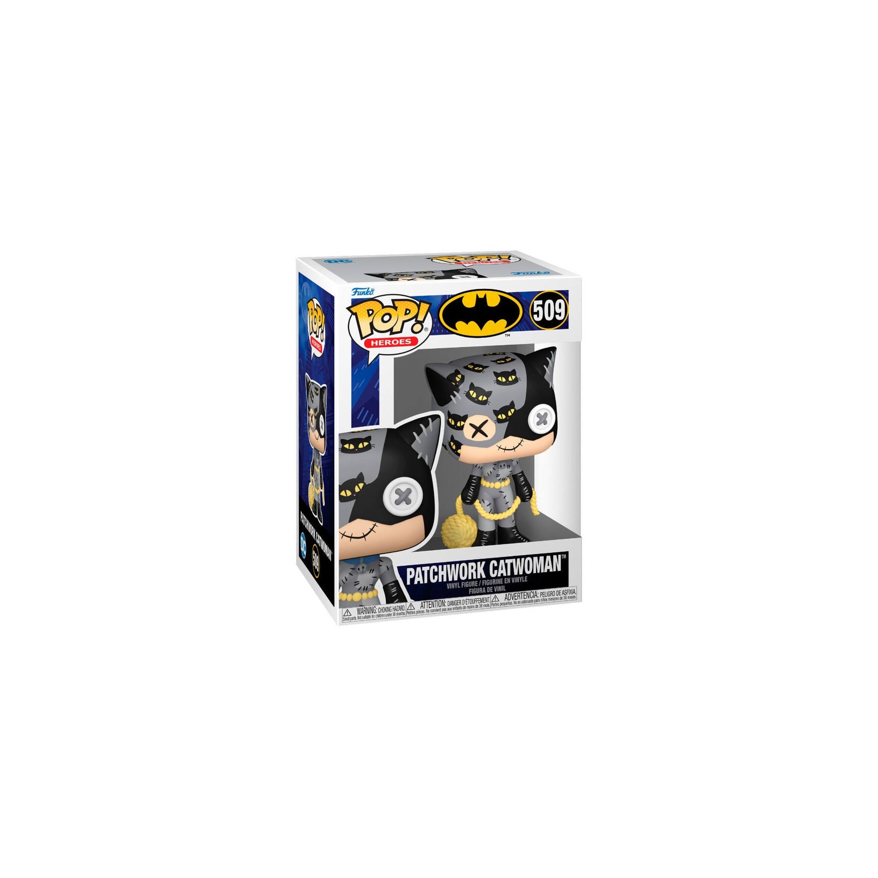 Figura Pop Dc Comics Patchwork Catwoman