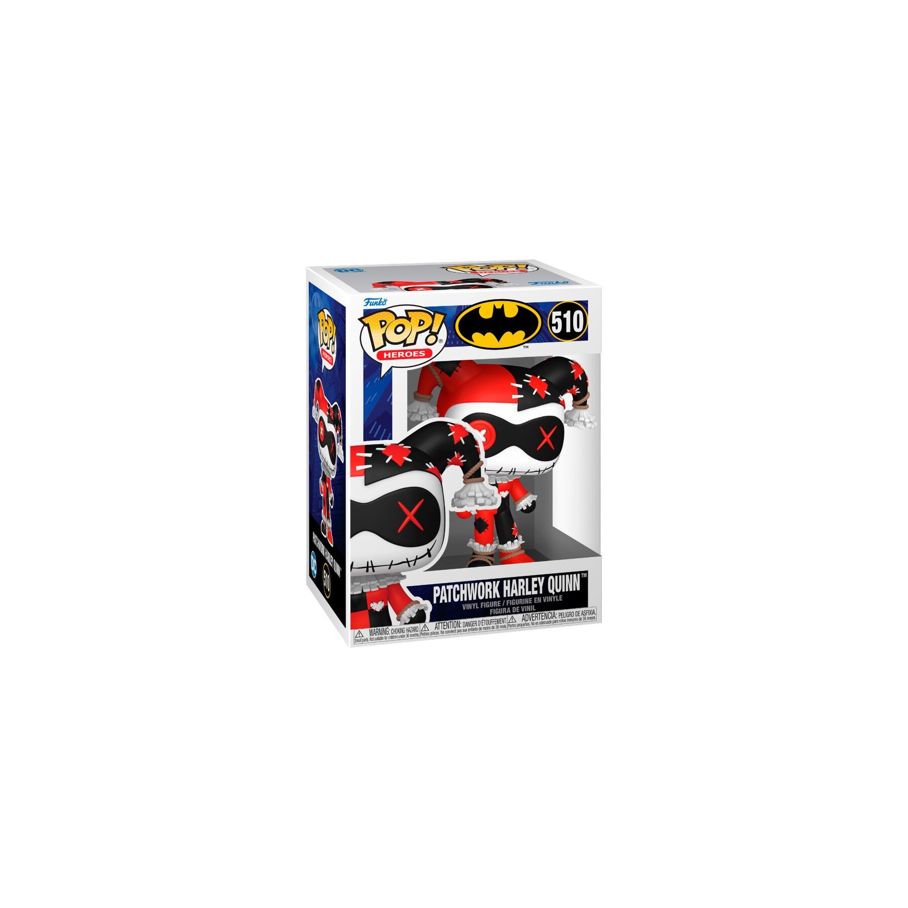 Figura Pop Dc Comics Patchwork Harley Quinn