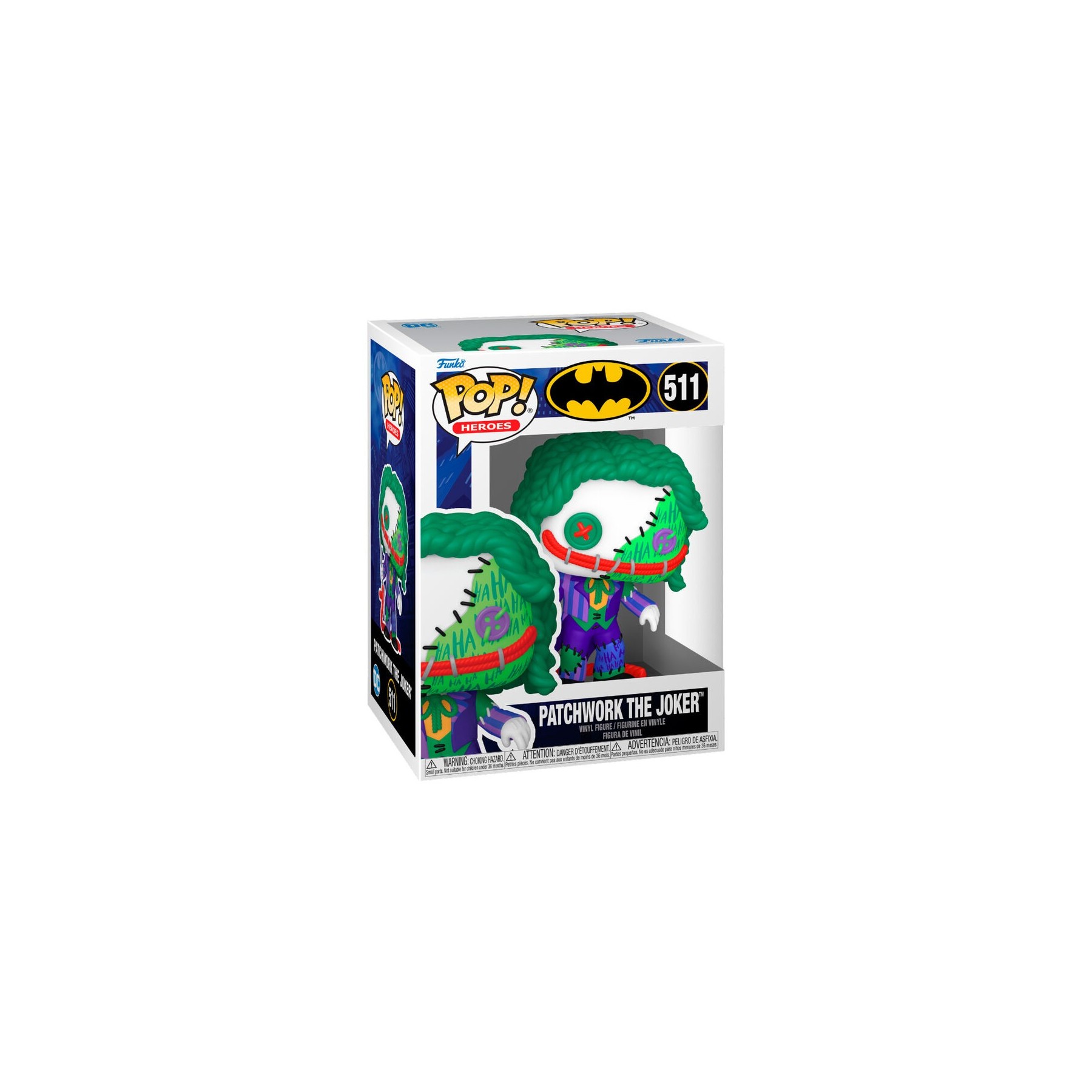 Figura Pop Dc Comics Patchwork Joker