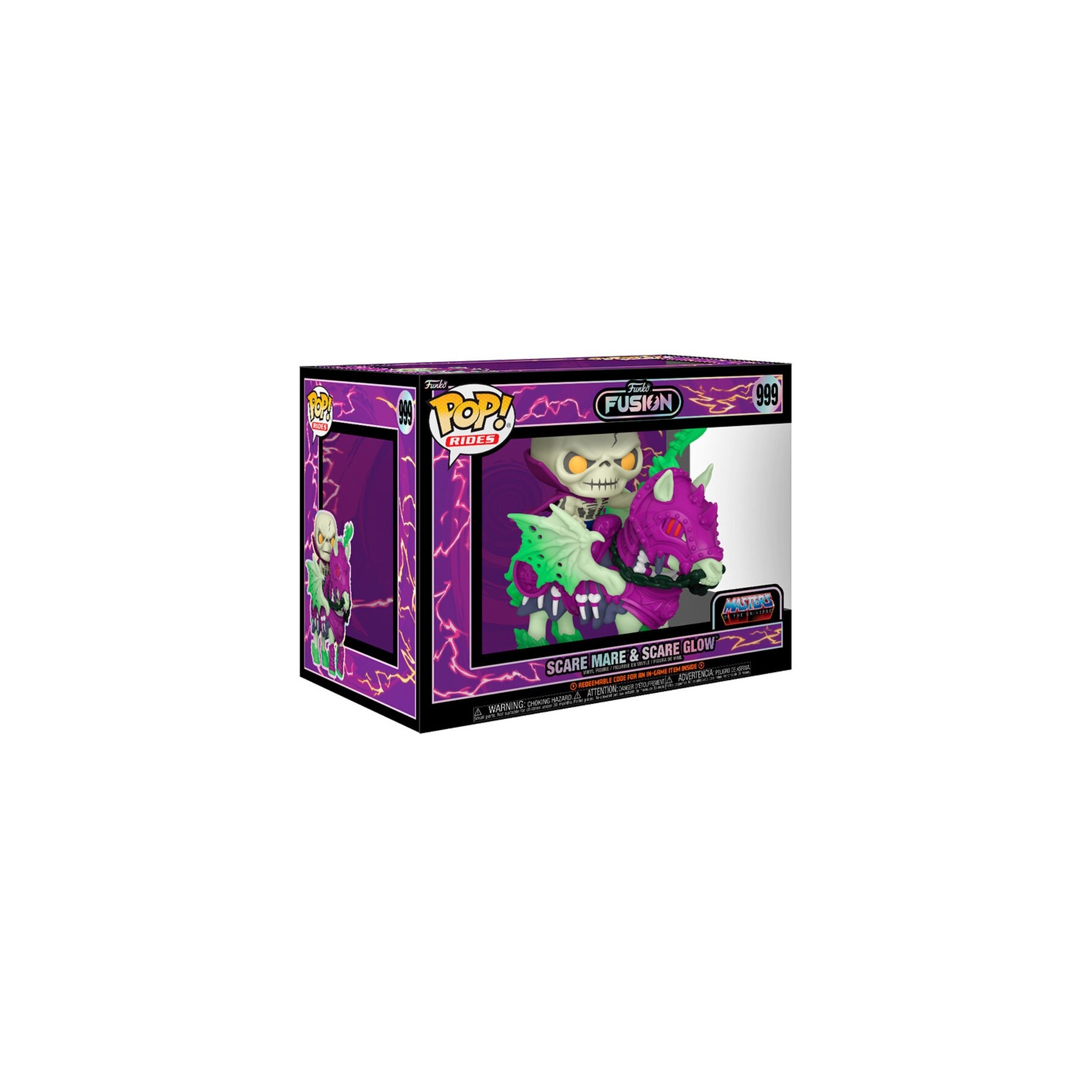 Figura Pop Funko Fusion Rides Masters Of The Universe Scare