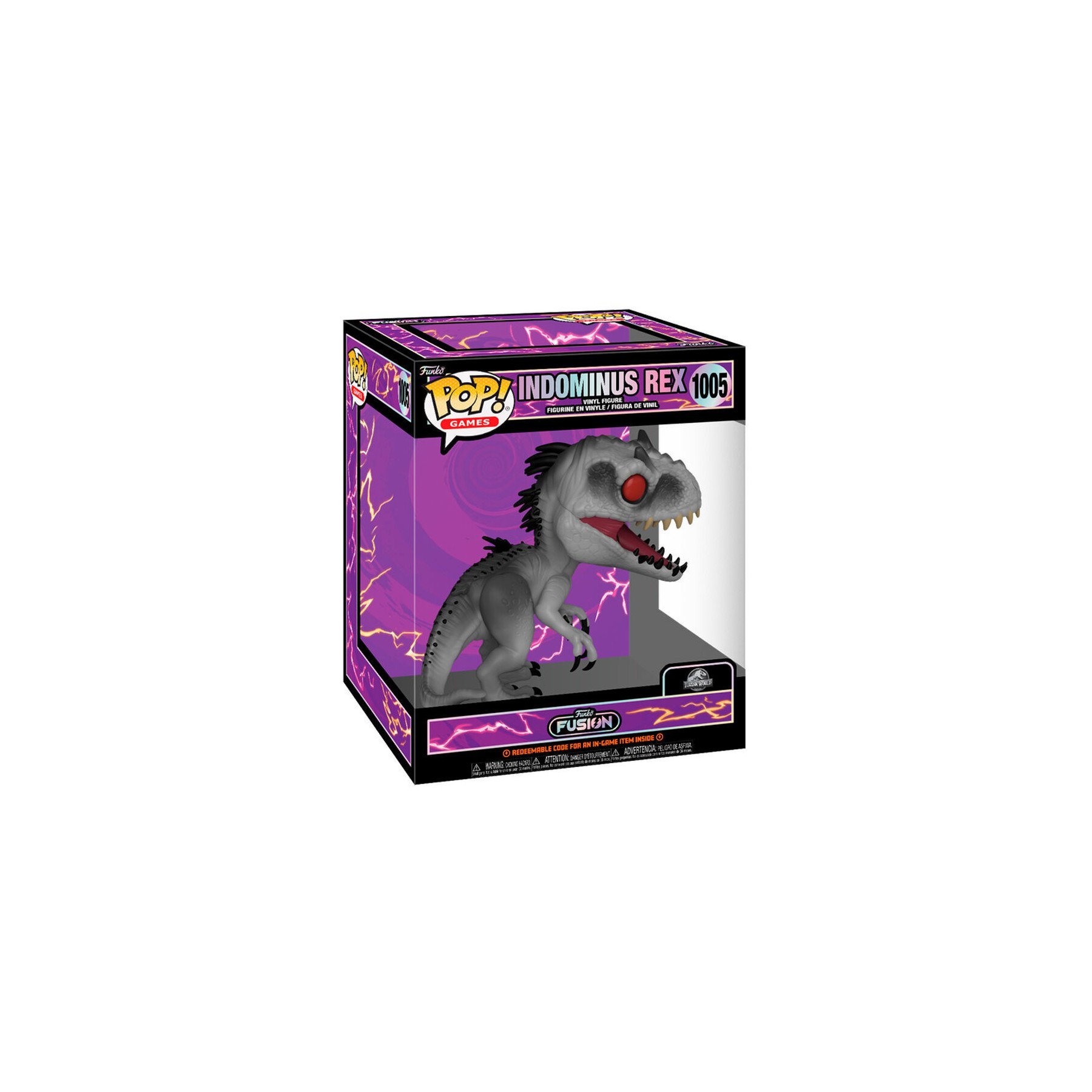 Figura Pop Funko Fusion Super Jurassic World Indominus