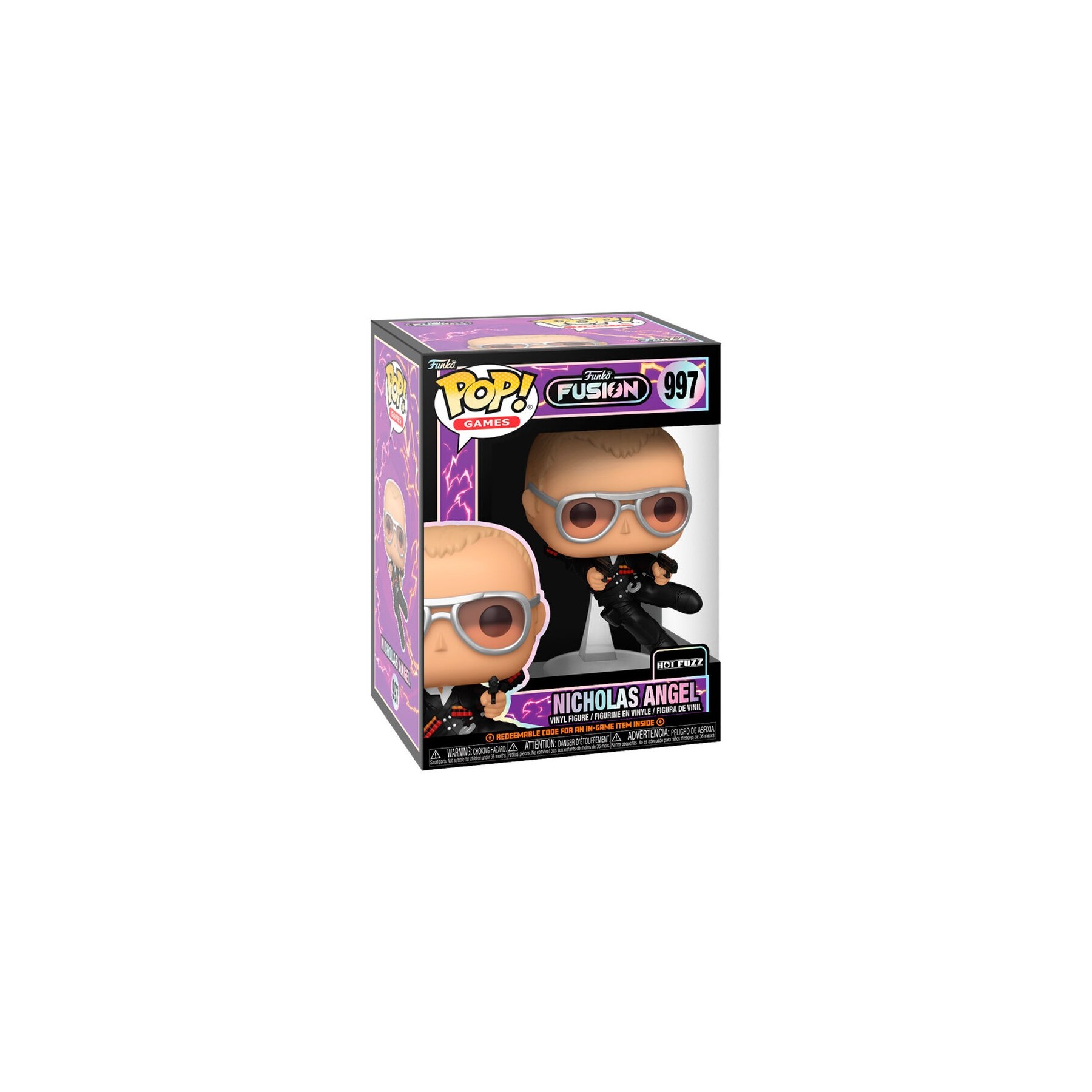 Figura Pop Funko Fusion Hot Fuzz Nicholas Angel