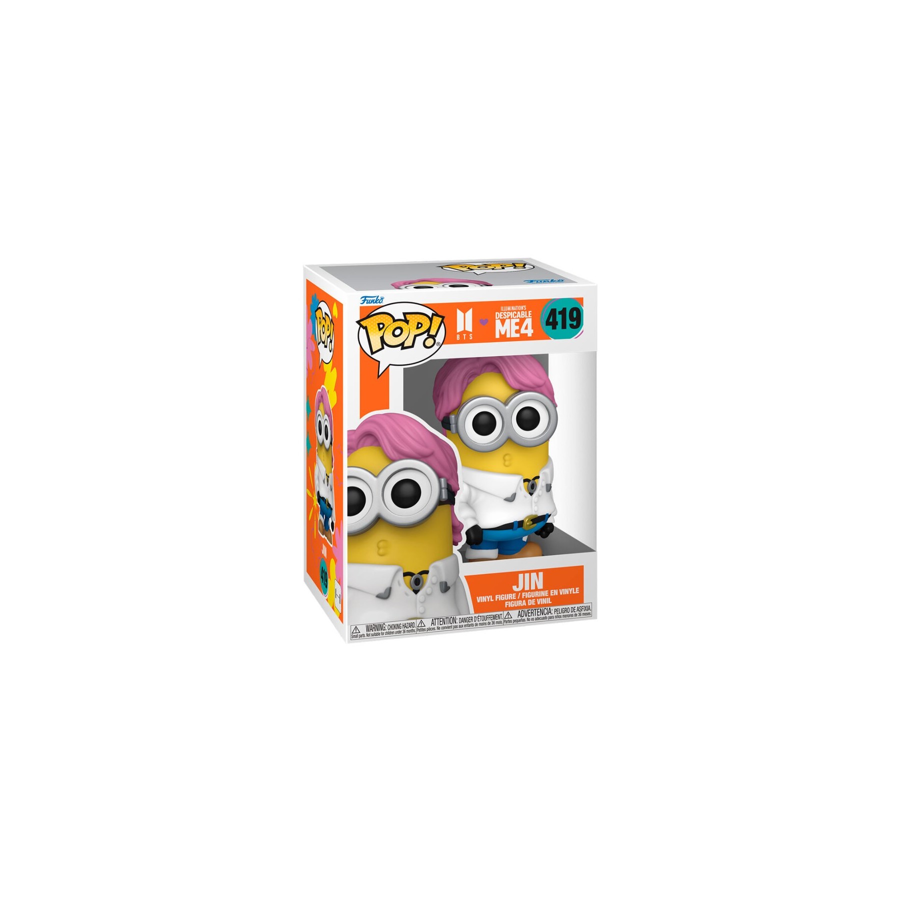 Figura Pop Gru Mi Villano Favorito 4 Jin Minion