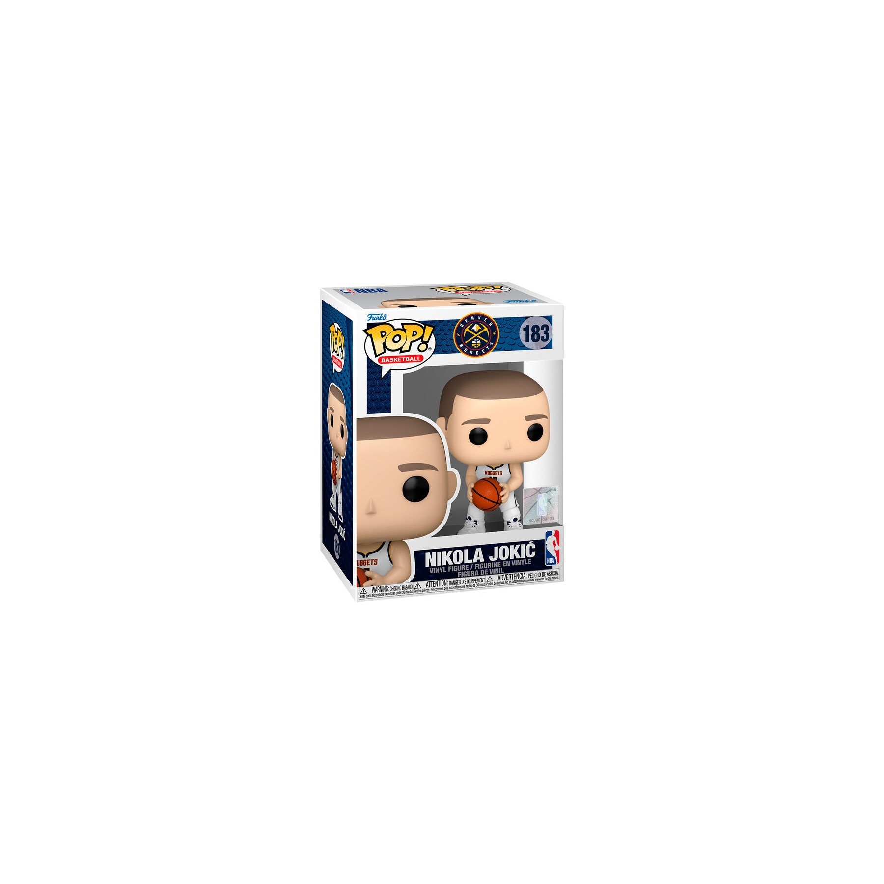 Figura Pop Nba Denver Nuggets Nikola Jokic