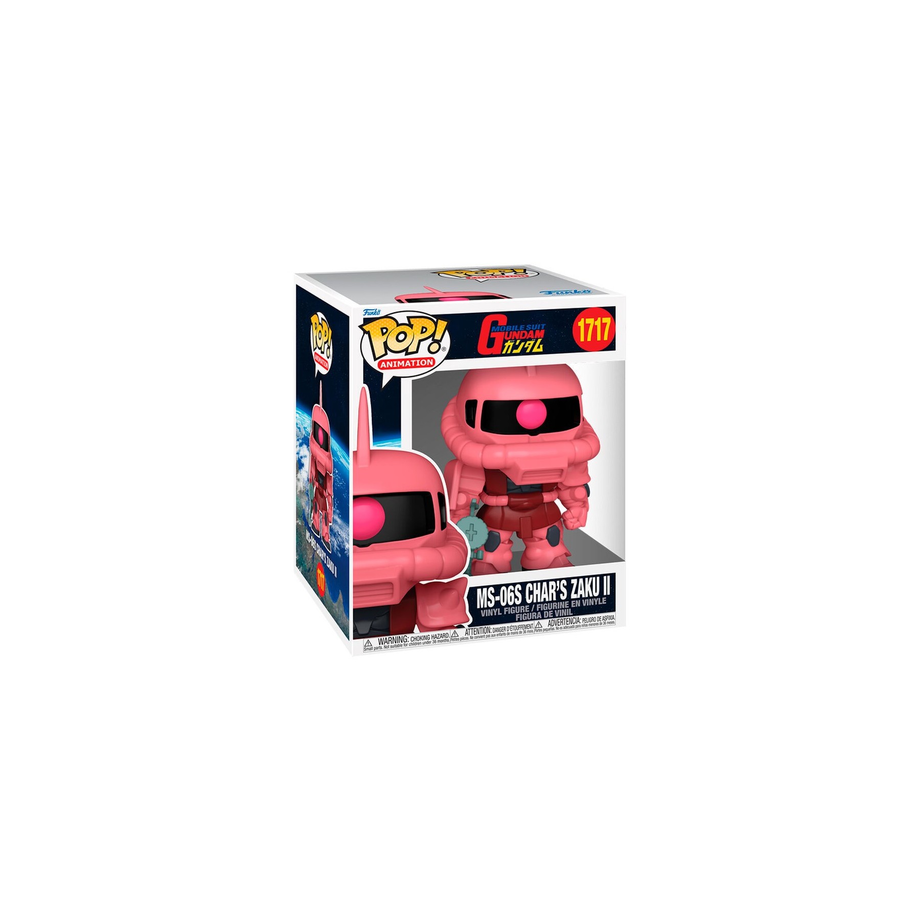 Figura Pop Super Mobile Suit Gundam Ms-06S Chars Zaku Ii