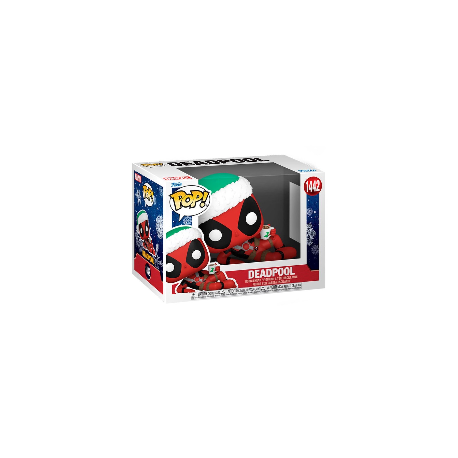 Figura Pop Marvel Deadpool With Hot Cocoa