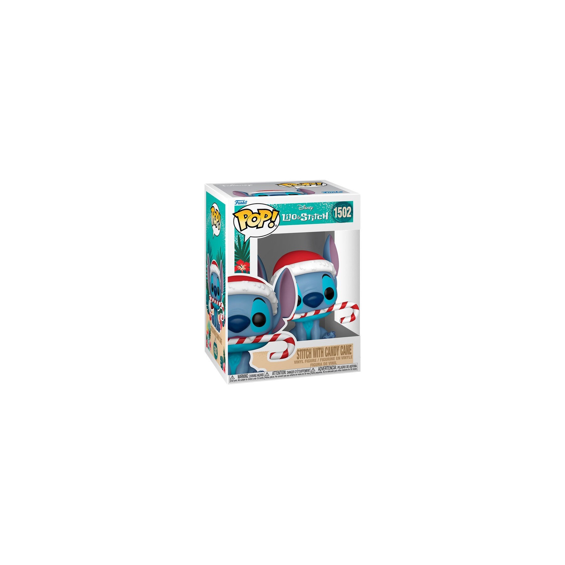 Figura Pop Disney Stitch With Candy Cane