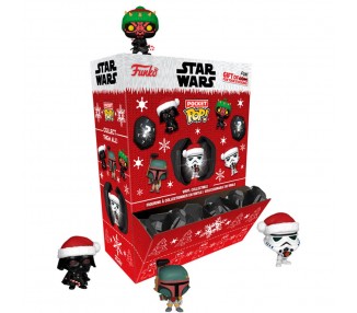 Figura Mystery Mini Star Wars Christmas Surtido 12 Unidades