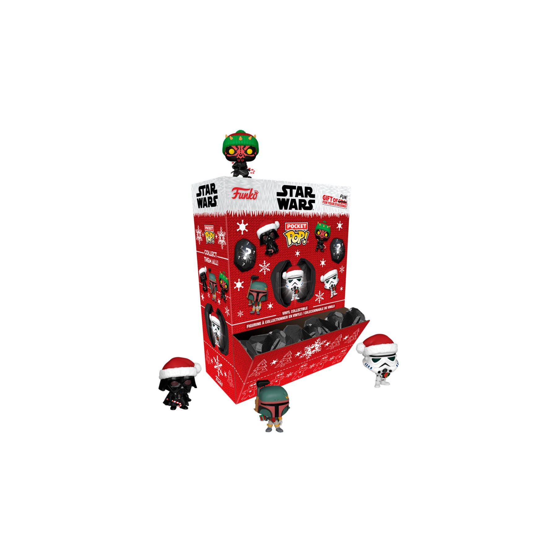 Figura Mystery Mini Star Wars Christmas Surtido 12 Unidades