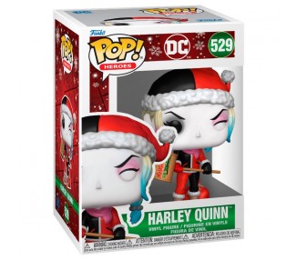 Figura Pop Dc Comics Harley Quinn Holiday