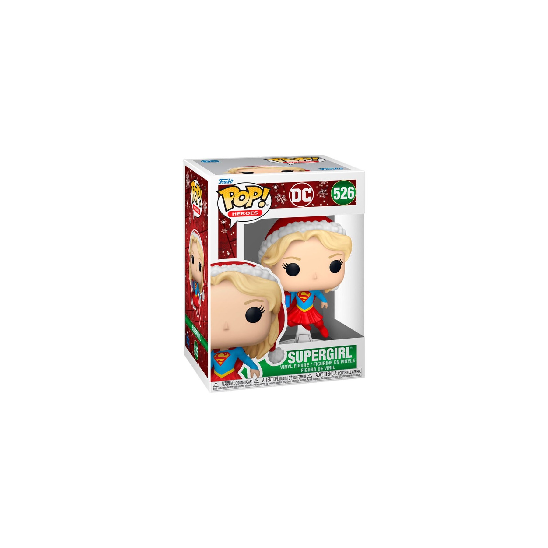 Figura Pop Dc Comics Supergirl Holiday