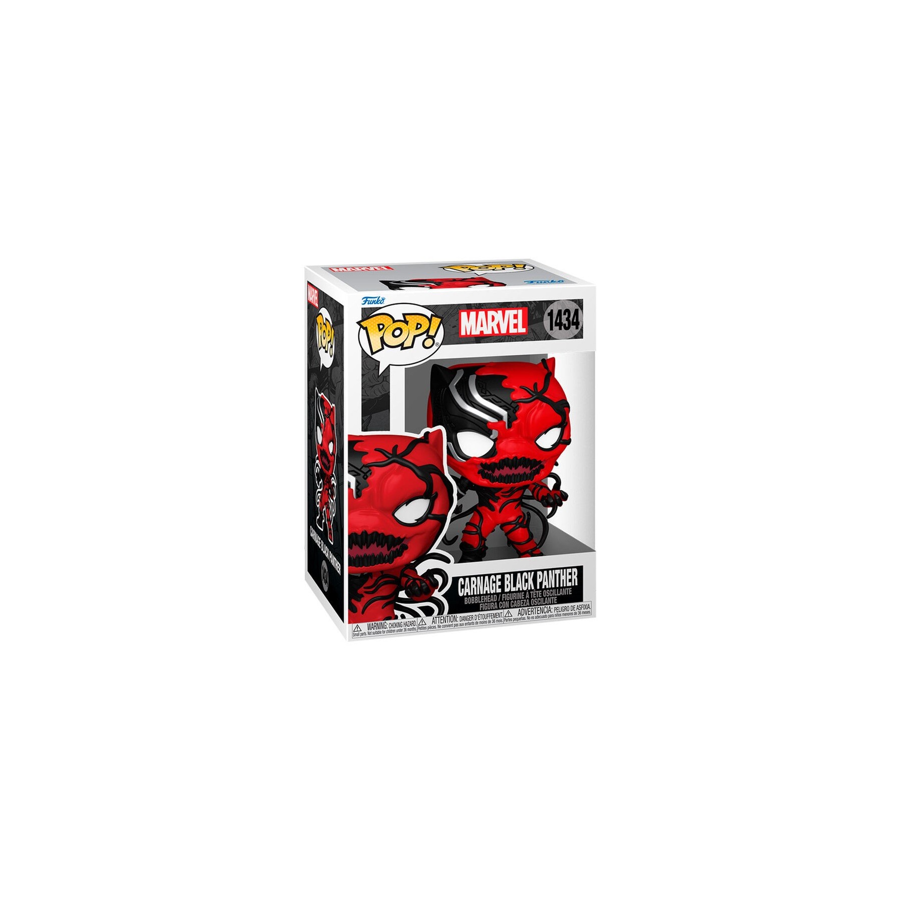 Figura Pop Marvel Carnage Black Panther