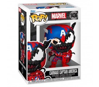 Figura Pop Marvel Carnage Capitan America